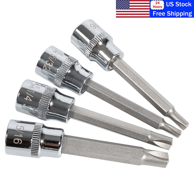 8755 Clutch Head Bit Socket Set Repairing Figure 8″ Screws for Chevy Cars Trucks