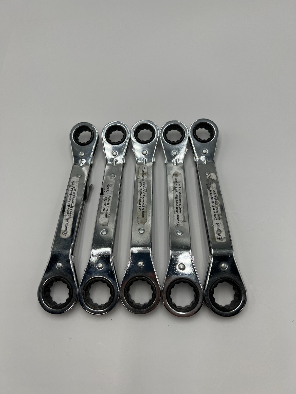 Proto 5/8″ x 3/4″ 12-Point Reversible Ratcheting Double Box End Wrench 1186