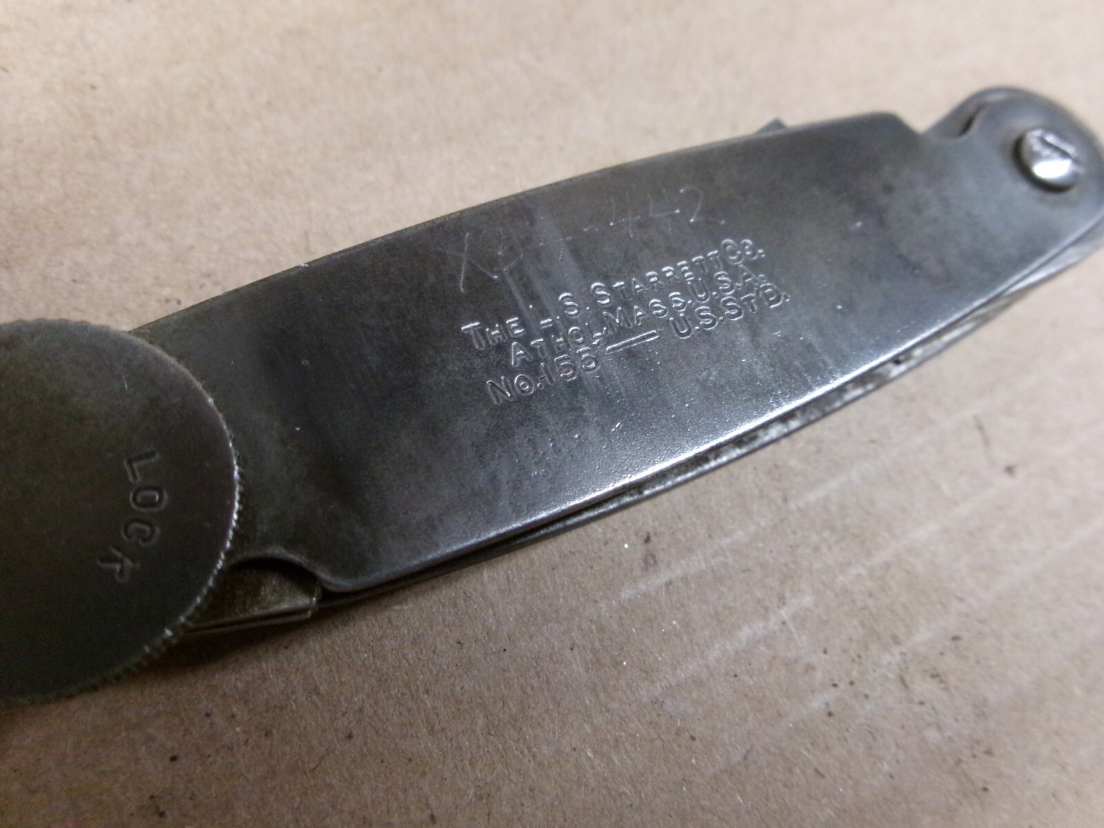Starrett USA Screw Pitch Gauge No 155
