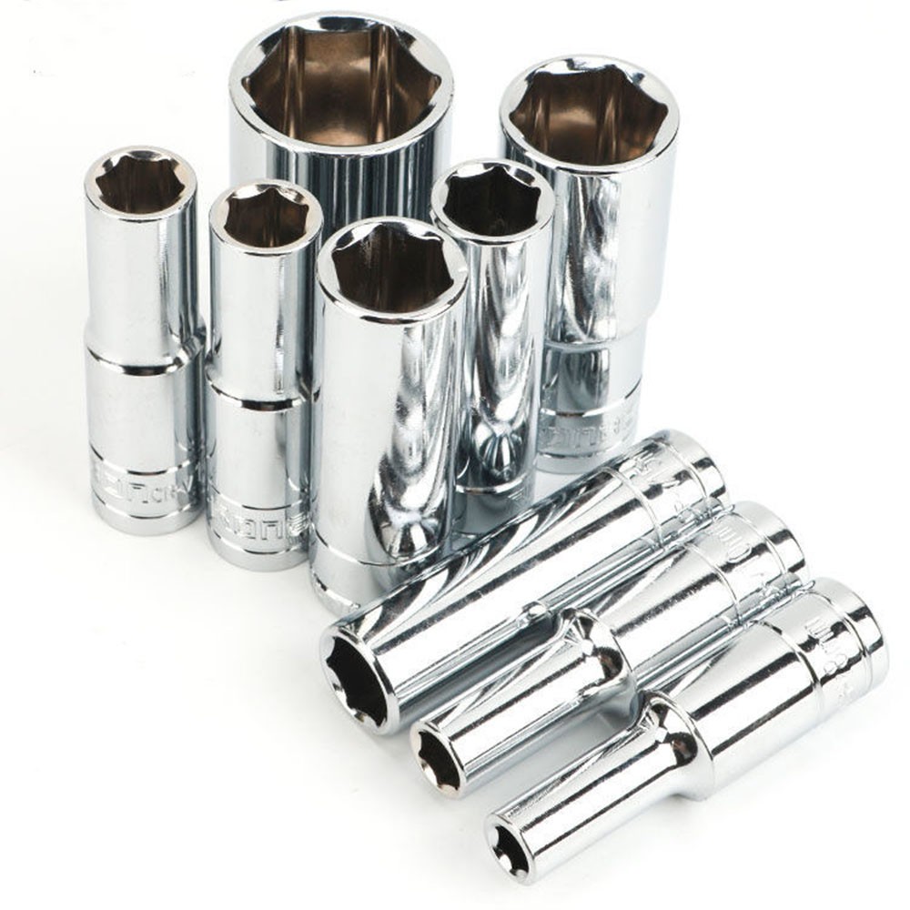 1/2″ Drive 6 Point Shallow & Deep Metric Socket 8mm-32mm Standard Sockets Cr-v ！