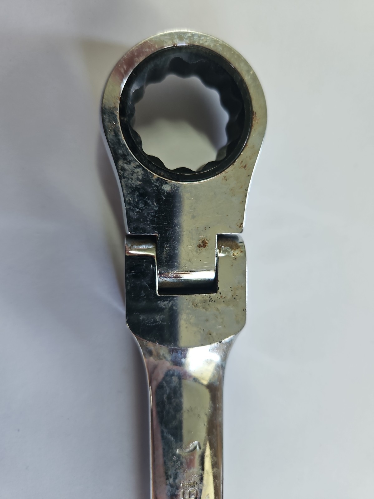 Gearwrench Tools 19mm Metric Flex Head Ratcheting Combination Wrench 12 Point