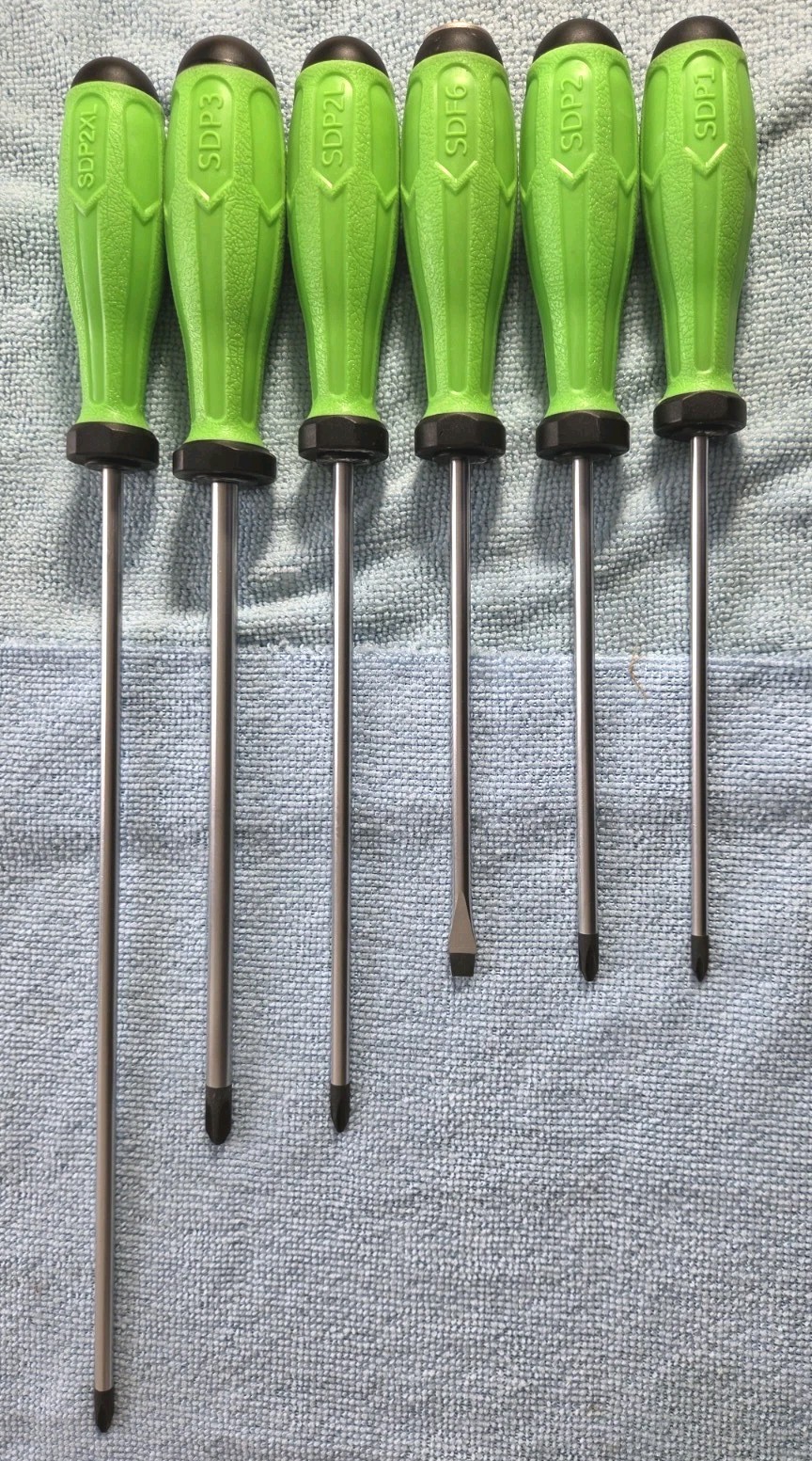 VIM 6 Pc. Green Handle Screwdriver Set