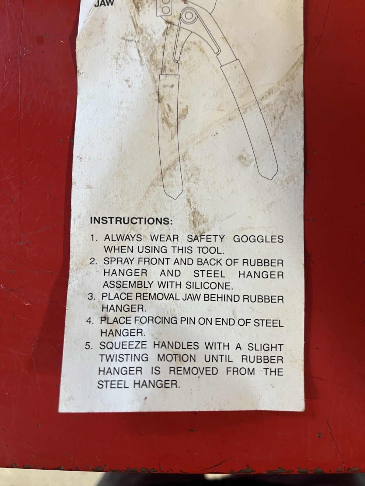 Matco Tools USA egp436 Exhaust Doughnut Removal Pliers