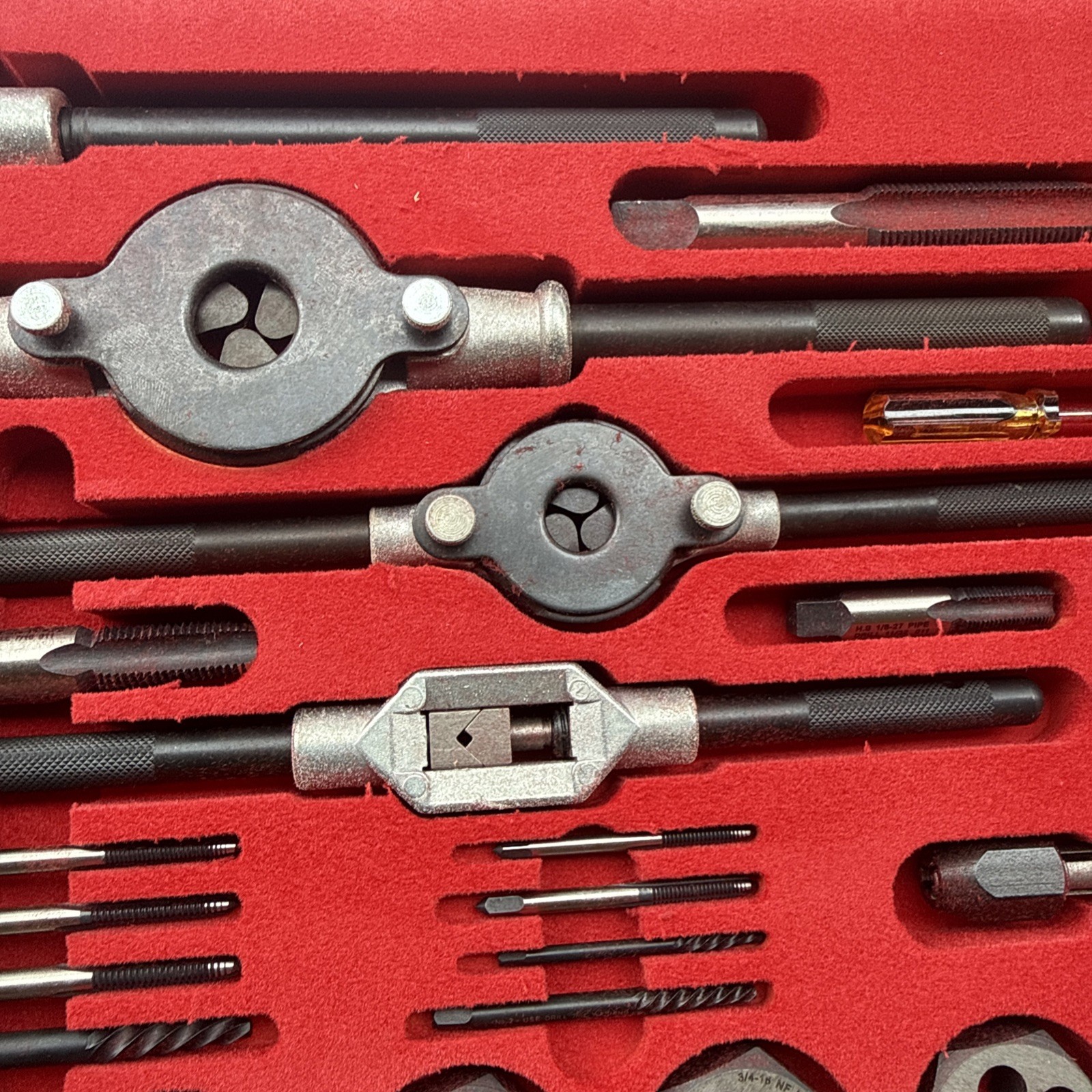 Bosch 96502 HSS High Speed Steel 58-Piece Tap & Die Set (COMPLETE)