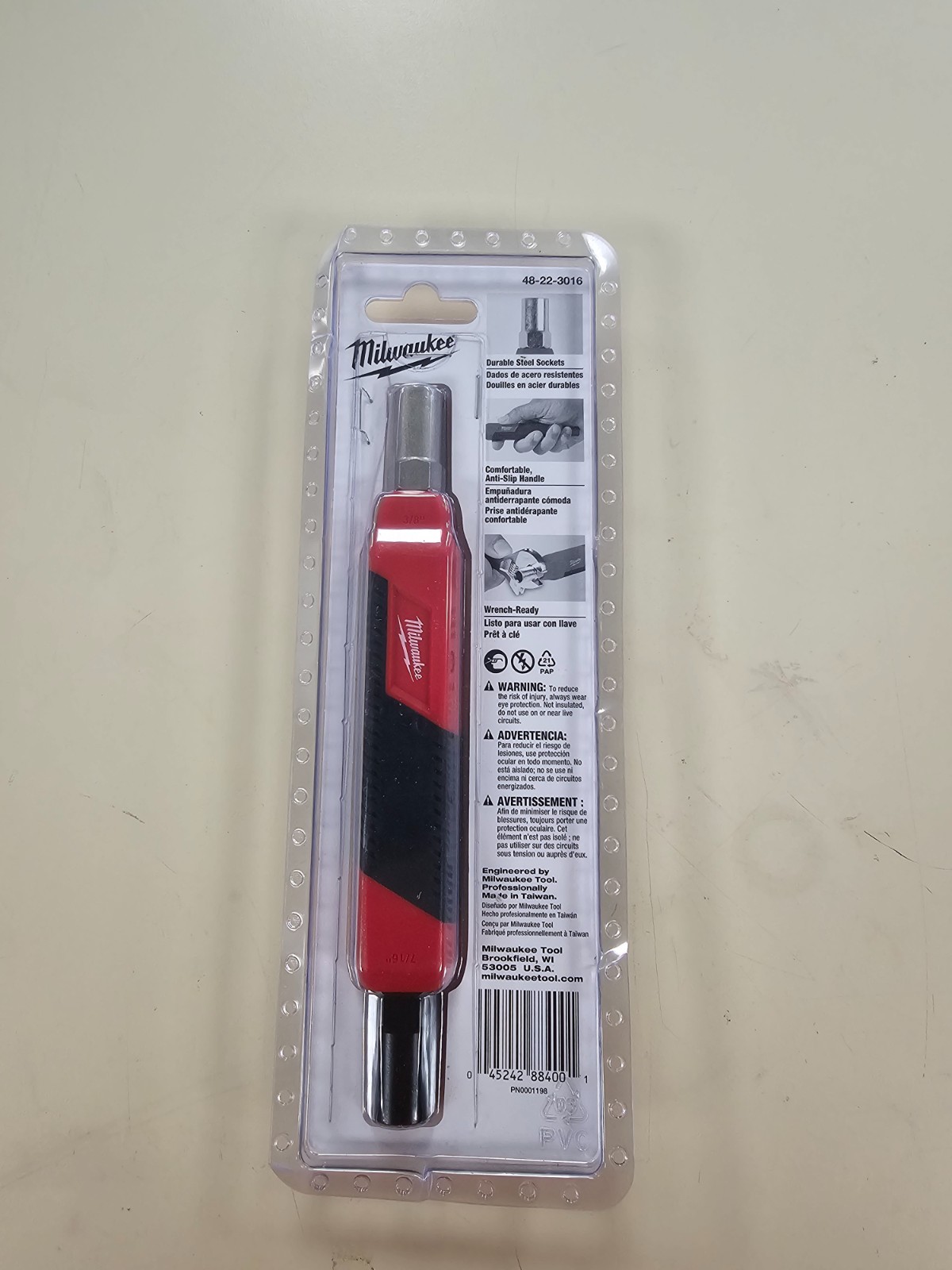 Milwaukee 48-22-3016 Can Wrench 3/8″ & 7/16″ NEW