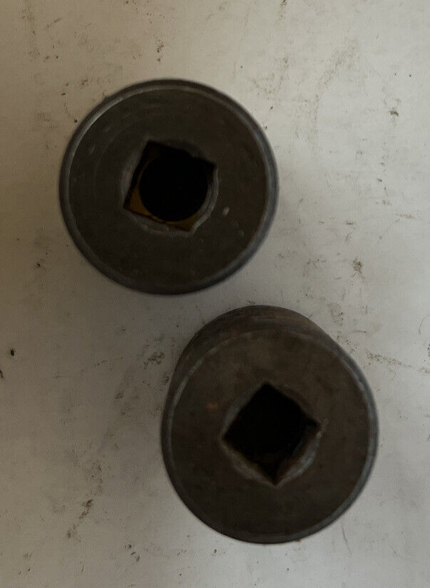 Lot Of 2: Apex M1P16 1/2″ Shallow Magnetic Socket 6 points Made In USA