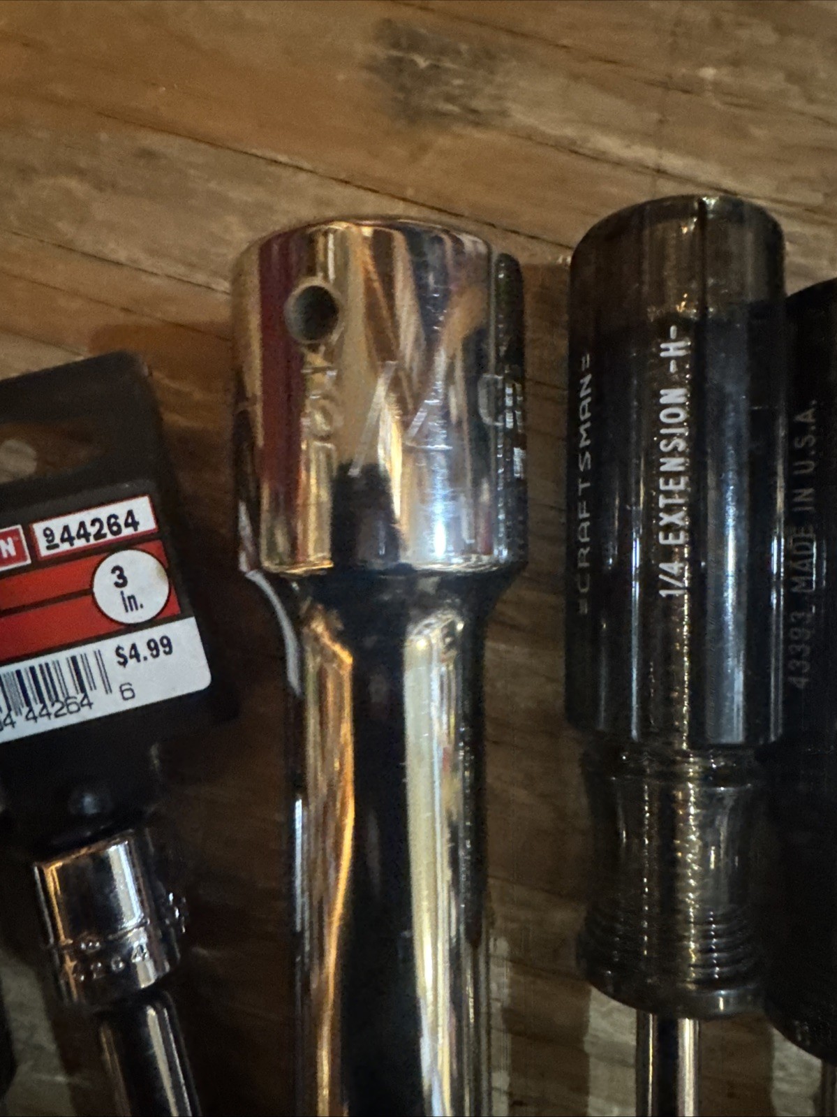 Assorted Craftsman Drive Extension and Adaptors
