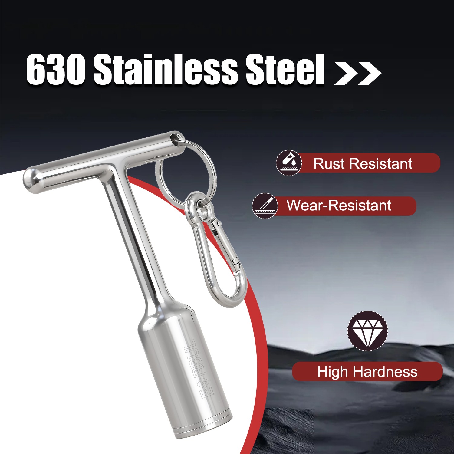13/16″ T-Handle Penta Socket Wrench Tool for Secondary Pedestals Stainless Steel