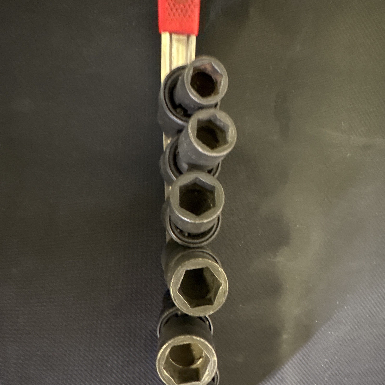 S-K 1/2” Drive Wobble SAE Impact Socket Set 8 Pc USA 1/2”–15/16”