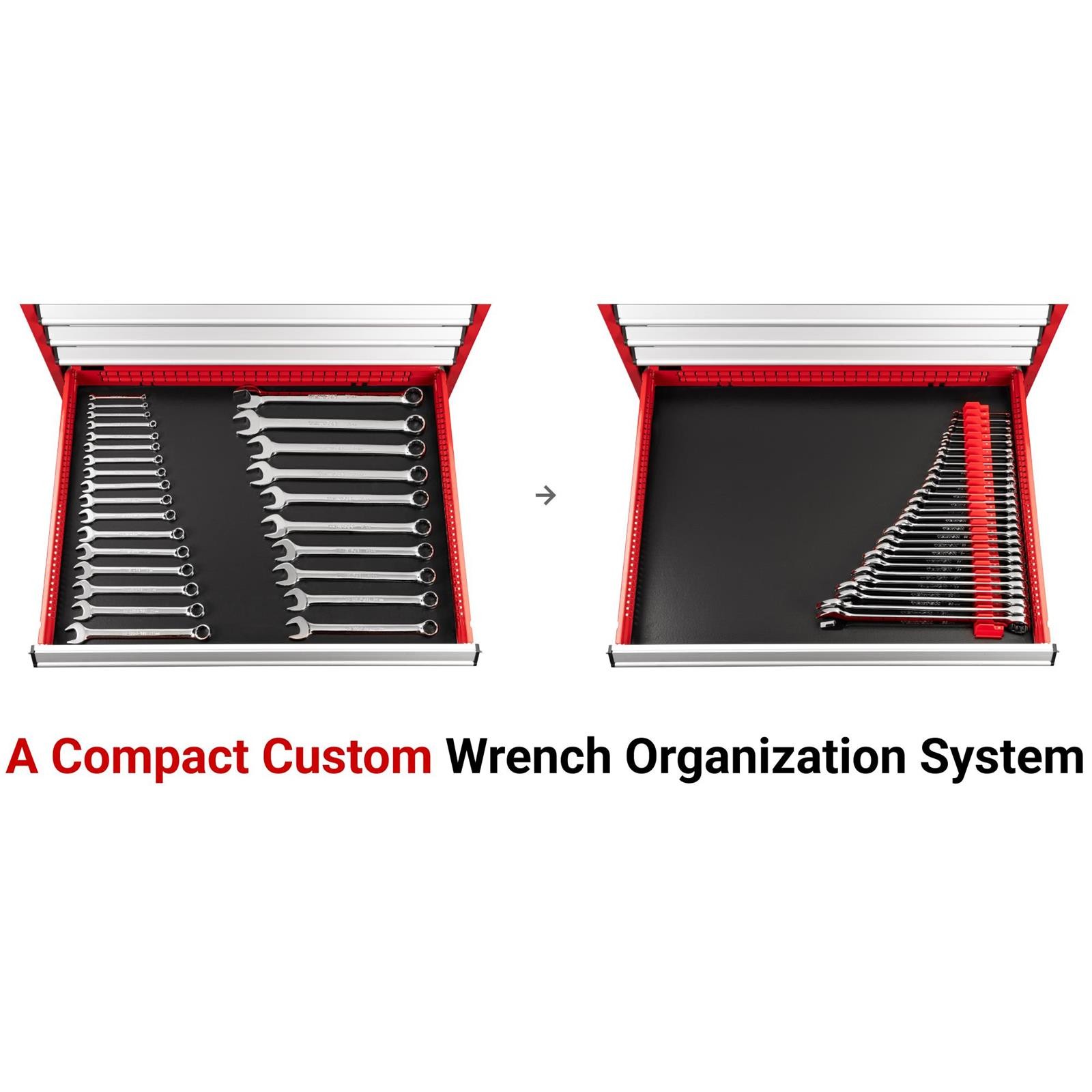 Tekton WCB95202 Combination Wrench Set, 19-Piece