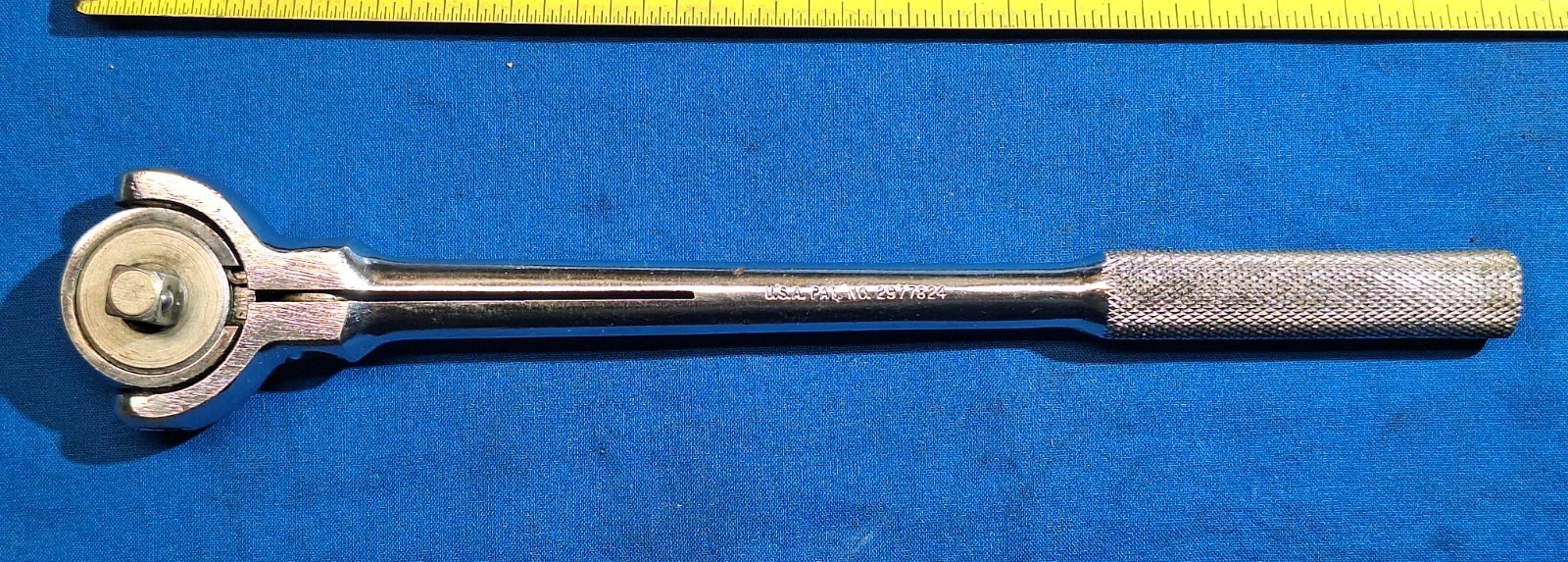 SK Tools 3870 3/8″ drive rotating swivel head ratchet 10″ long USA