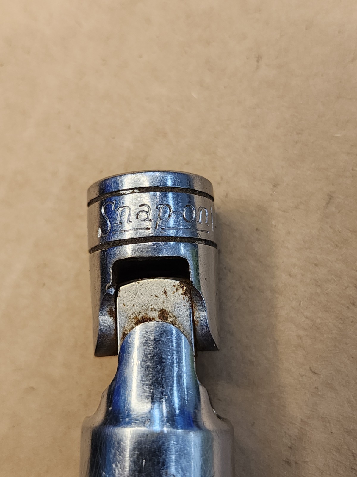 USED SNAP ON 14MM 3/8 IN. DR. UNIVERSAL 12 PT. SOCKET, PART #FU14M