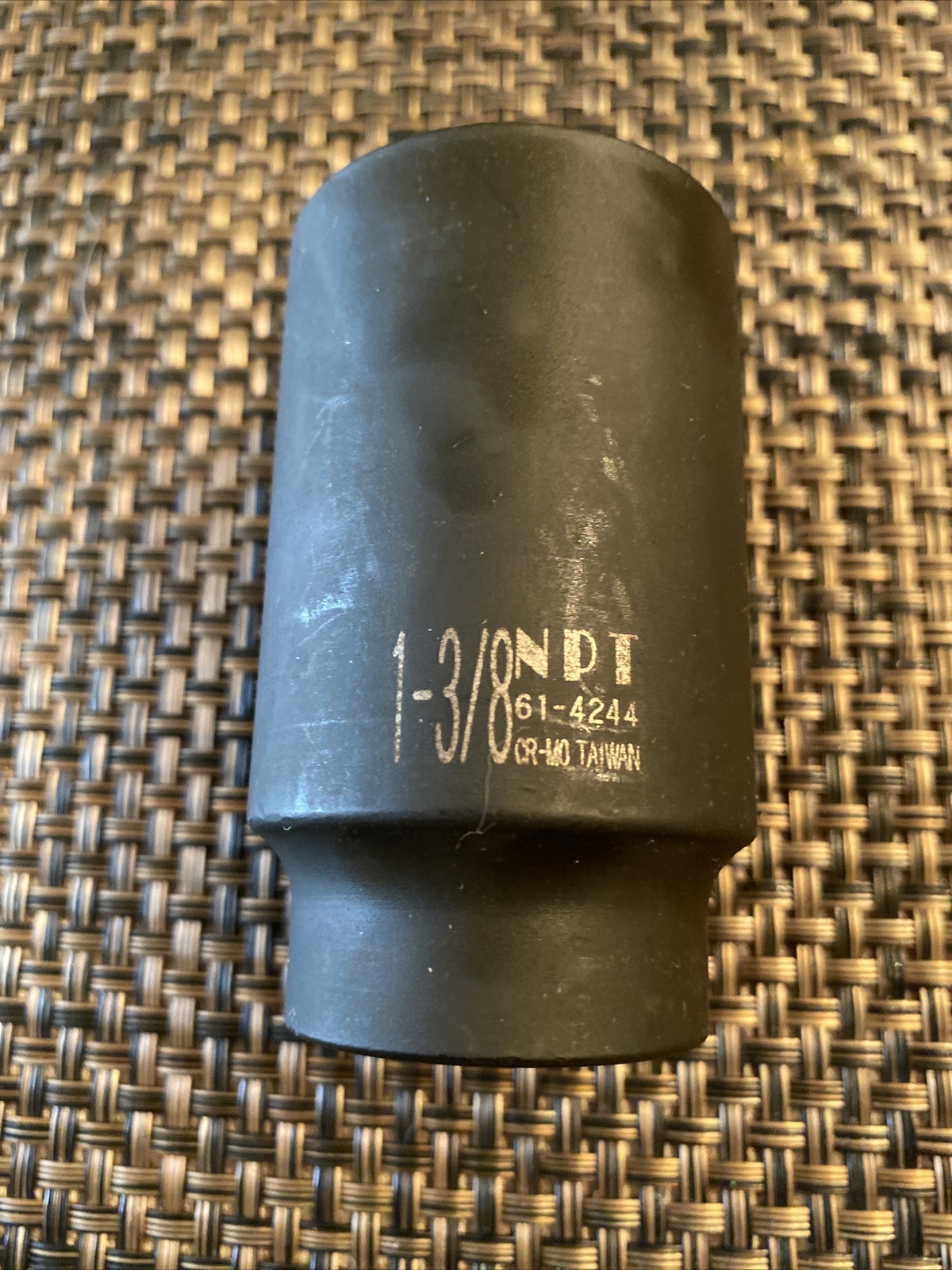 🔥NEW NAPA 1/2″ Dr 1-3/8” BLACK Impact Deep Socket 6 Pt CR-MO NPT 30mm 61-4244