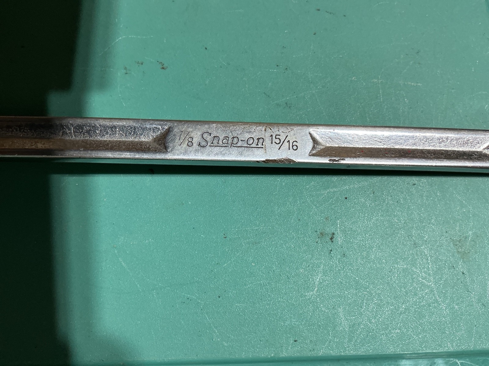 Snap-On Tools 7/8” x 15/16″ 12-Point 10° Offset Double Box Wrench XV2830 USA
