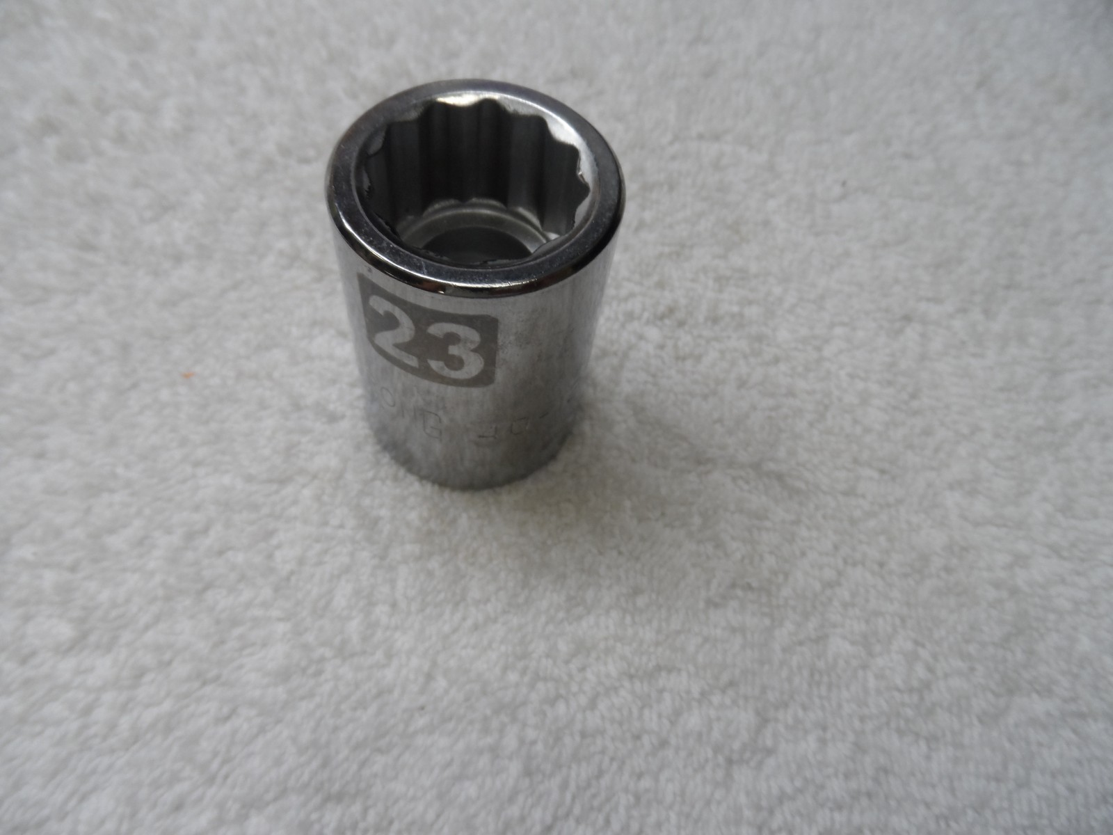 Armstrong 3/4 Drive Metric MM Socket, 12 pt, USA, 23mm – Part # 40-123