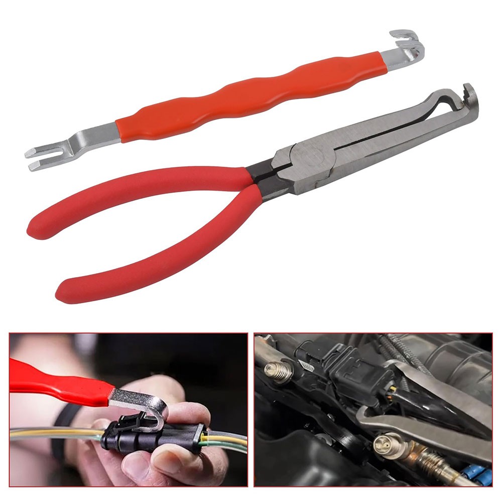 2X Electrical Disconnect Plier Connector Separator Removal Tool Kit Automotive