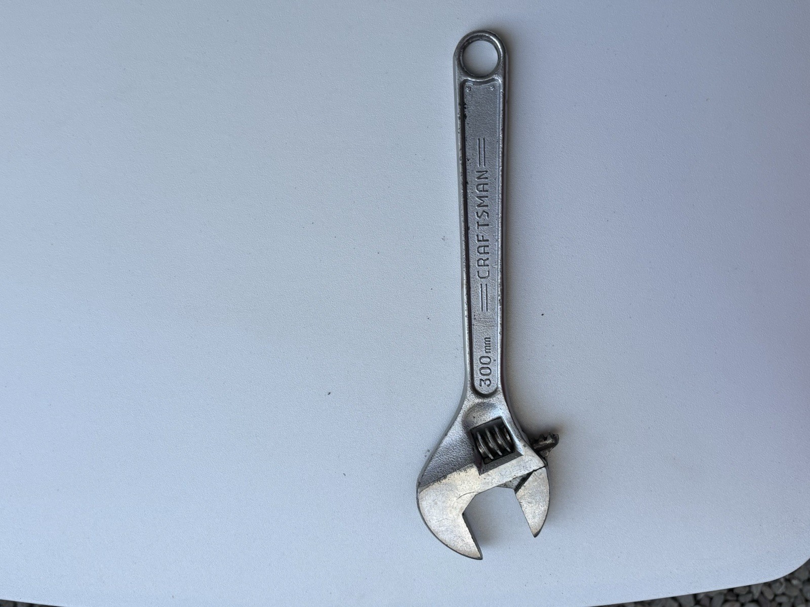 Vintage Craftsman 12” Adjustable Wrench 44605 Forged in USA 300mm Made In Usa