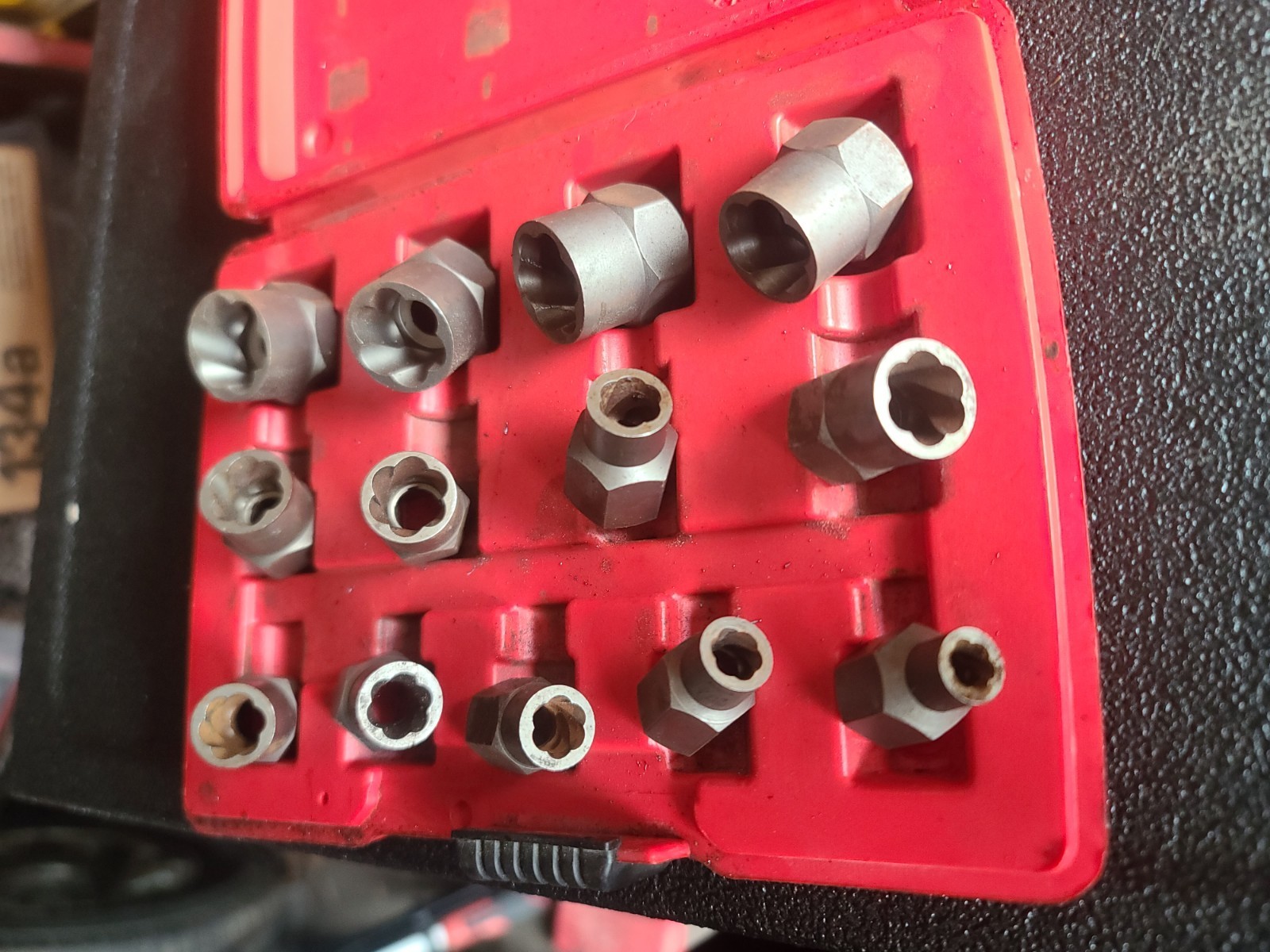 Snap-On BEX13A 13pc 3/8” Drive Hex Head Extractor Set (1/4”-3/4”) (8mm-19mm)