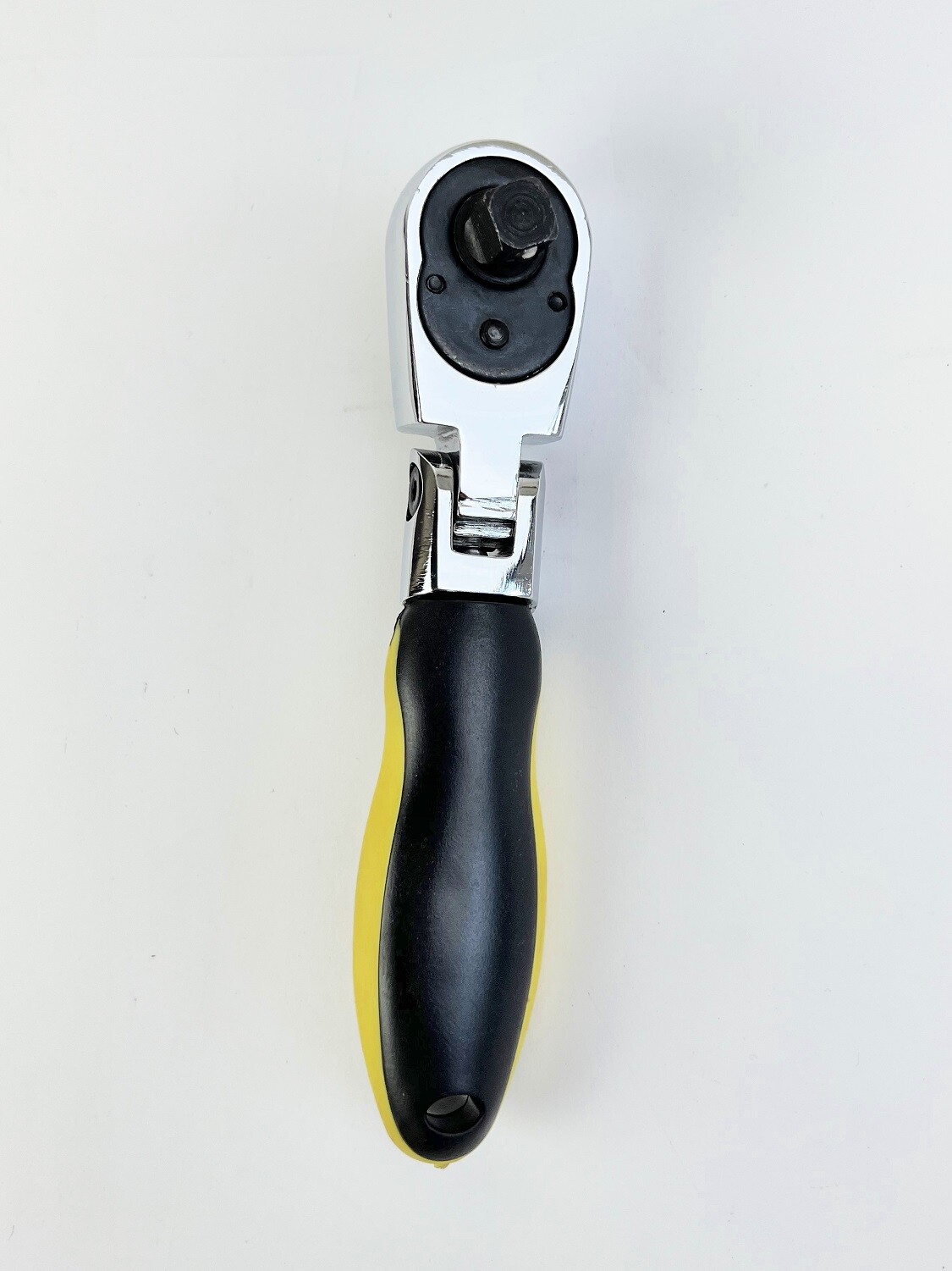 Dual Drive Flex Head Stubby Ratchet 1/4″ 3/8″ Grip Handle 955DW