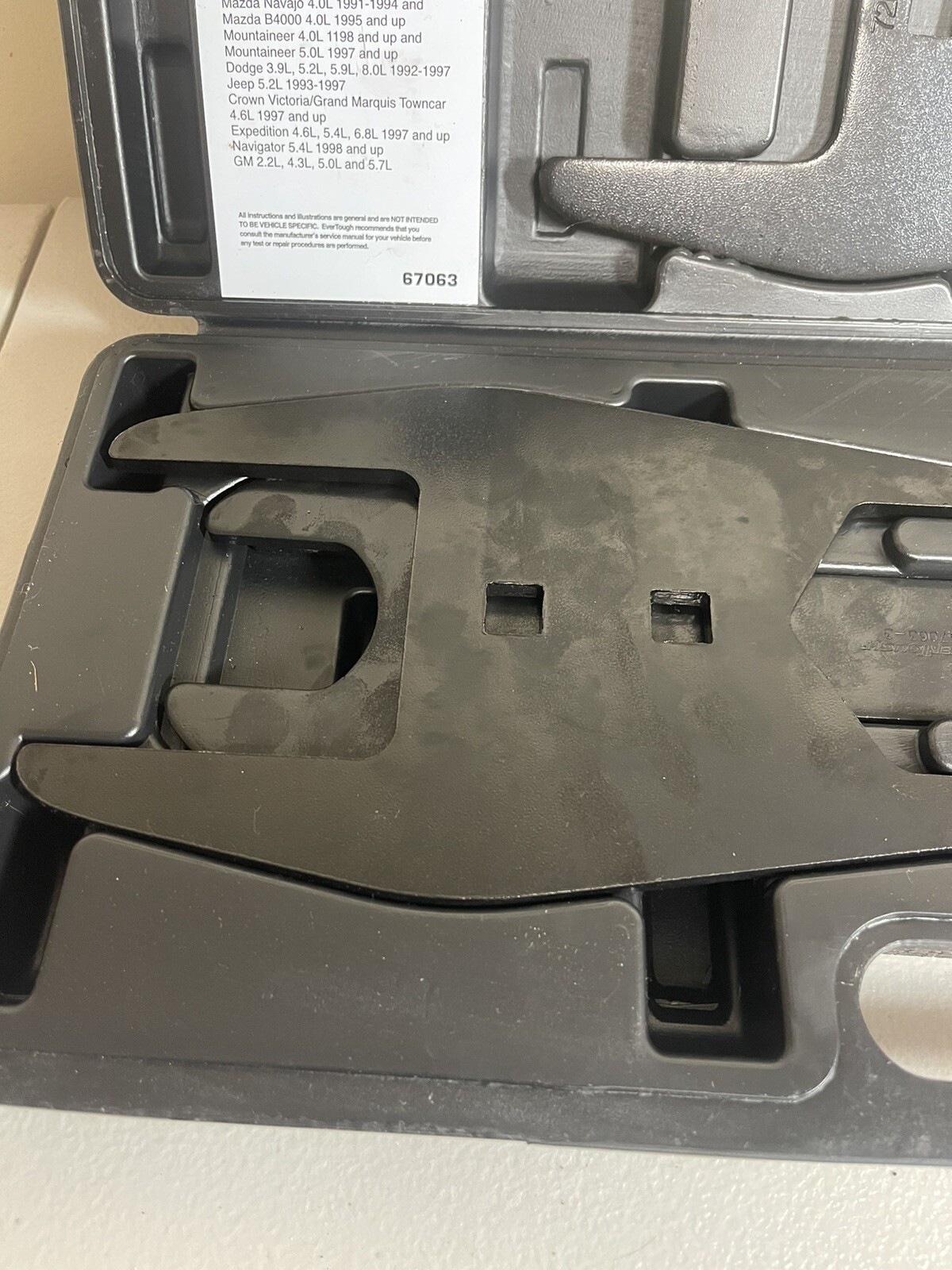 EverTough #67063 Fan Clutch Wrench Set With Case