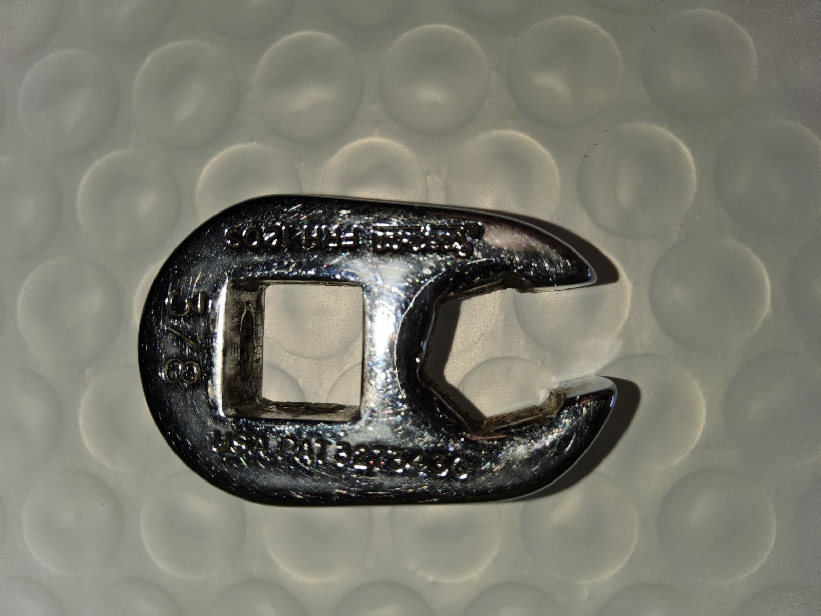 Snap On FRH120S 3/8″ Drive 6-Point SAE 3/8″ FD Flare Nut Crowfoot Wrench