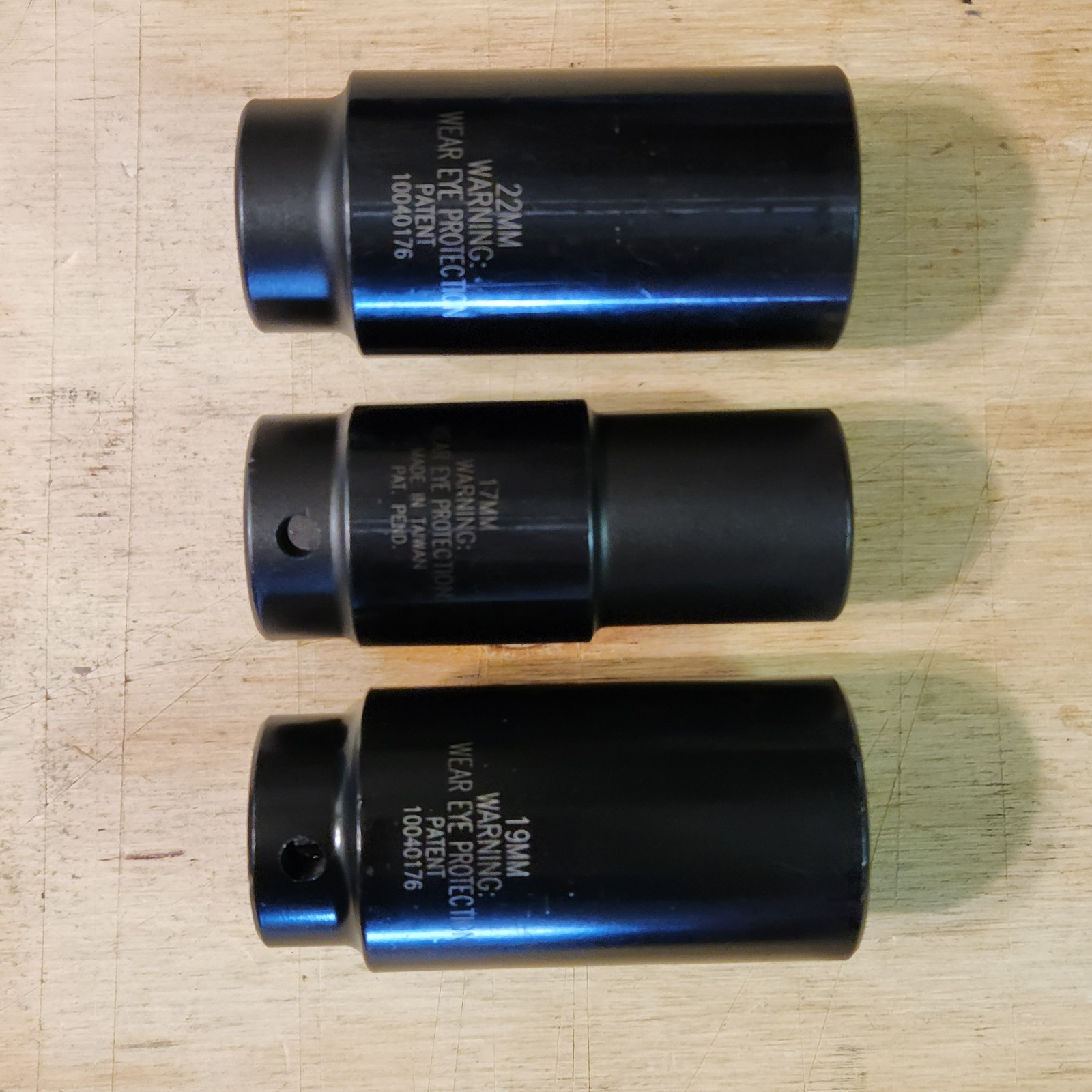 Lisle Harmonic Balancer Sockets 17mm 19mm 22mm 77060, 77080, 77110
