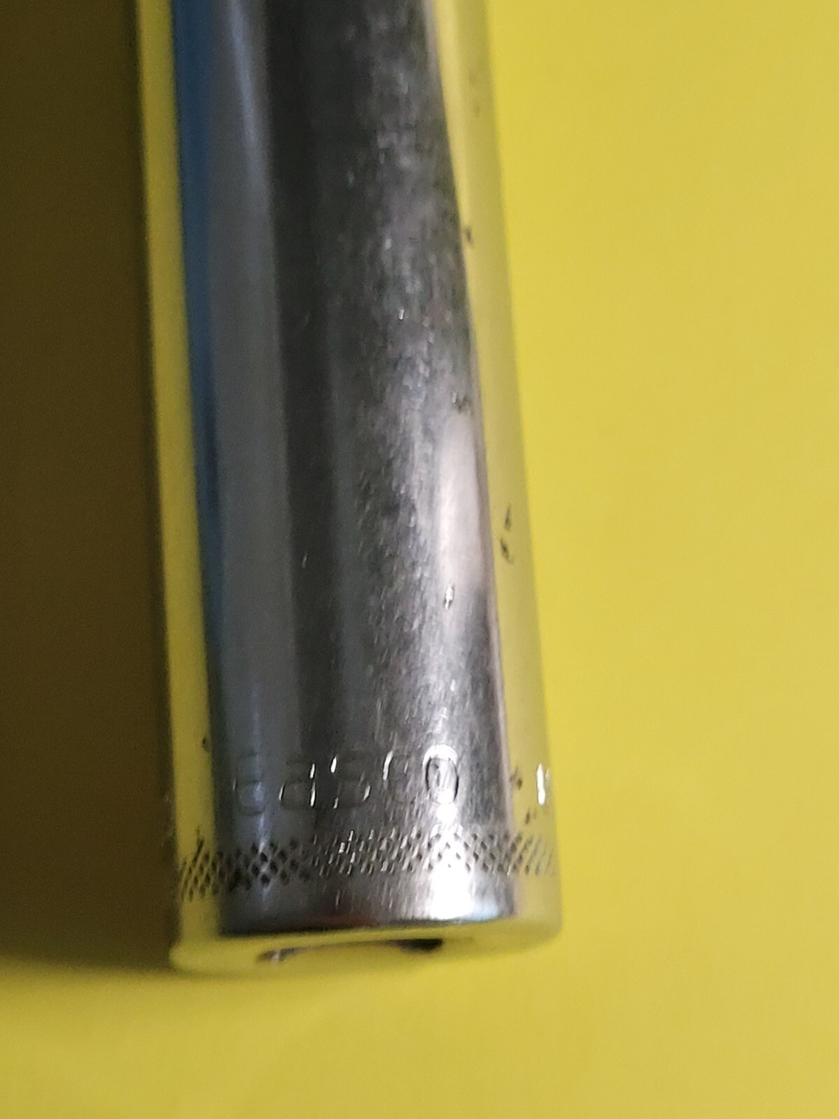 Vintage Easco Tools Made-USA, 3/8″ Drive, 5/8 Deep Socket Chrome Part # 52 1220