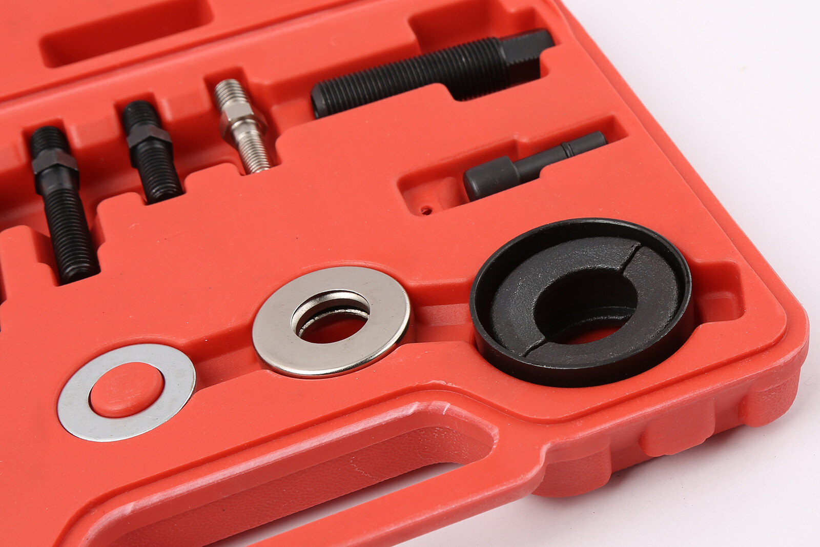 Pulley Puller Remover & Installer Tool 13pc Kit Power Steering Alternator A/C