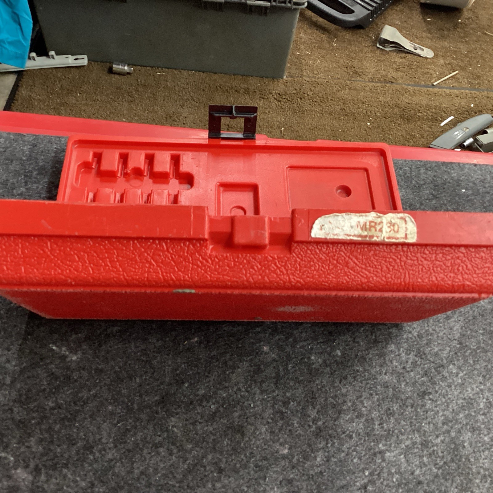 Snap On Ratcheting Screwdriver Set CASE SSDMR230 CASE ONLY