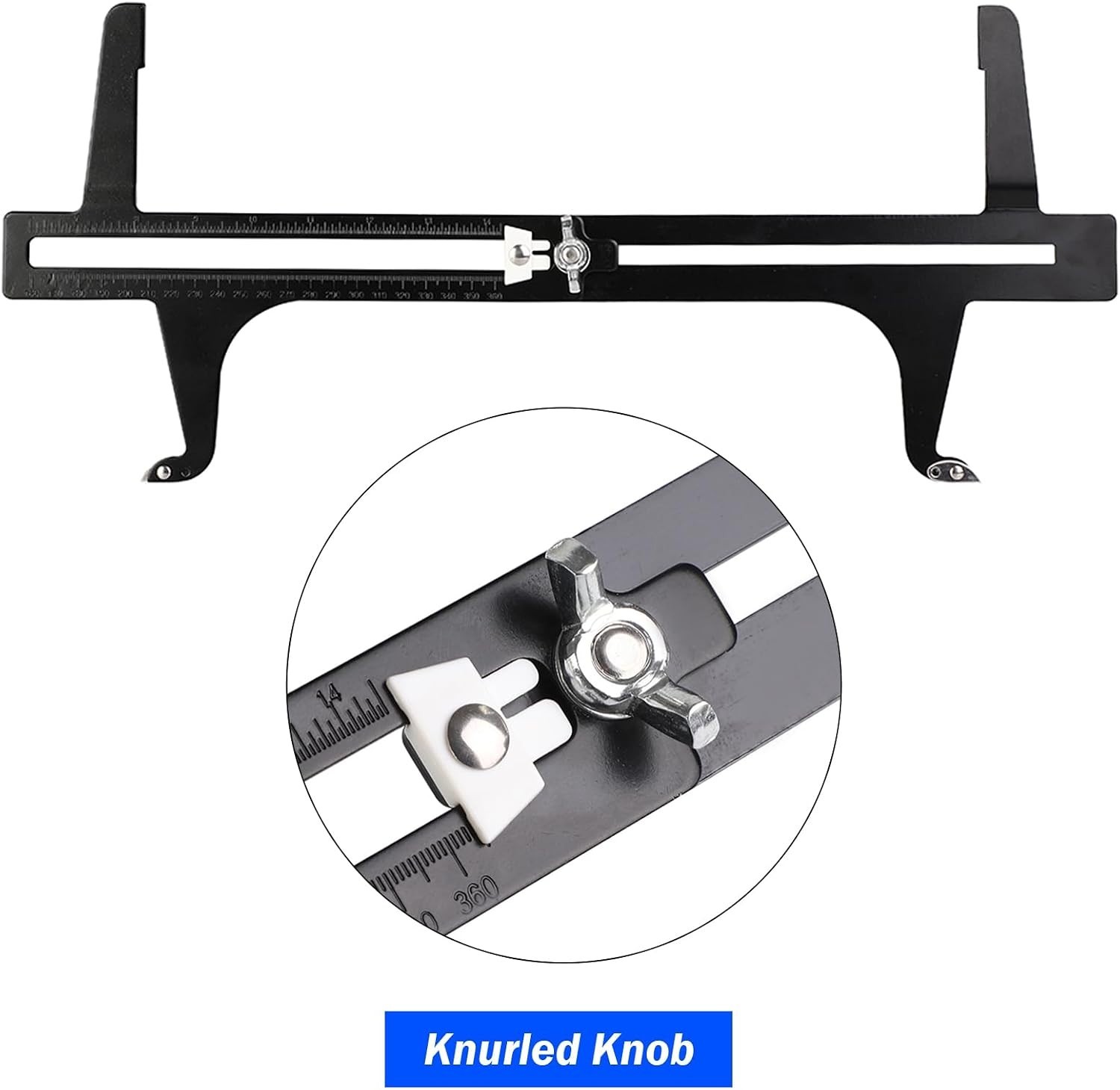 Brake Measuring Tool Brake Resetting Gauge 6-1/2 to 14-1/4 Inches