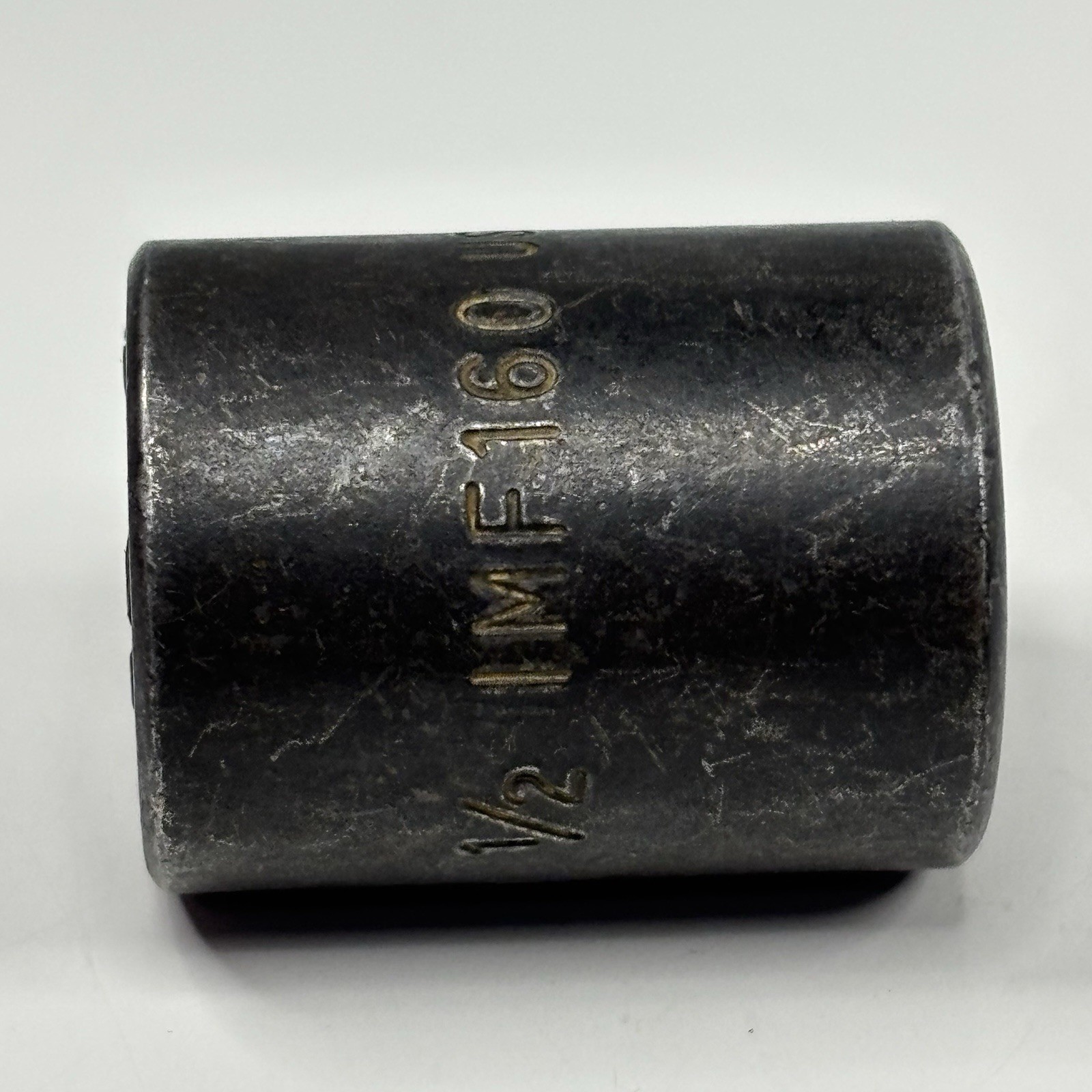 Snap On IMF160 3/8 Dr 6Pt SAE 1/2 Flank Dr Shallow Impact Socket USA VTG 1991