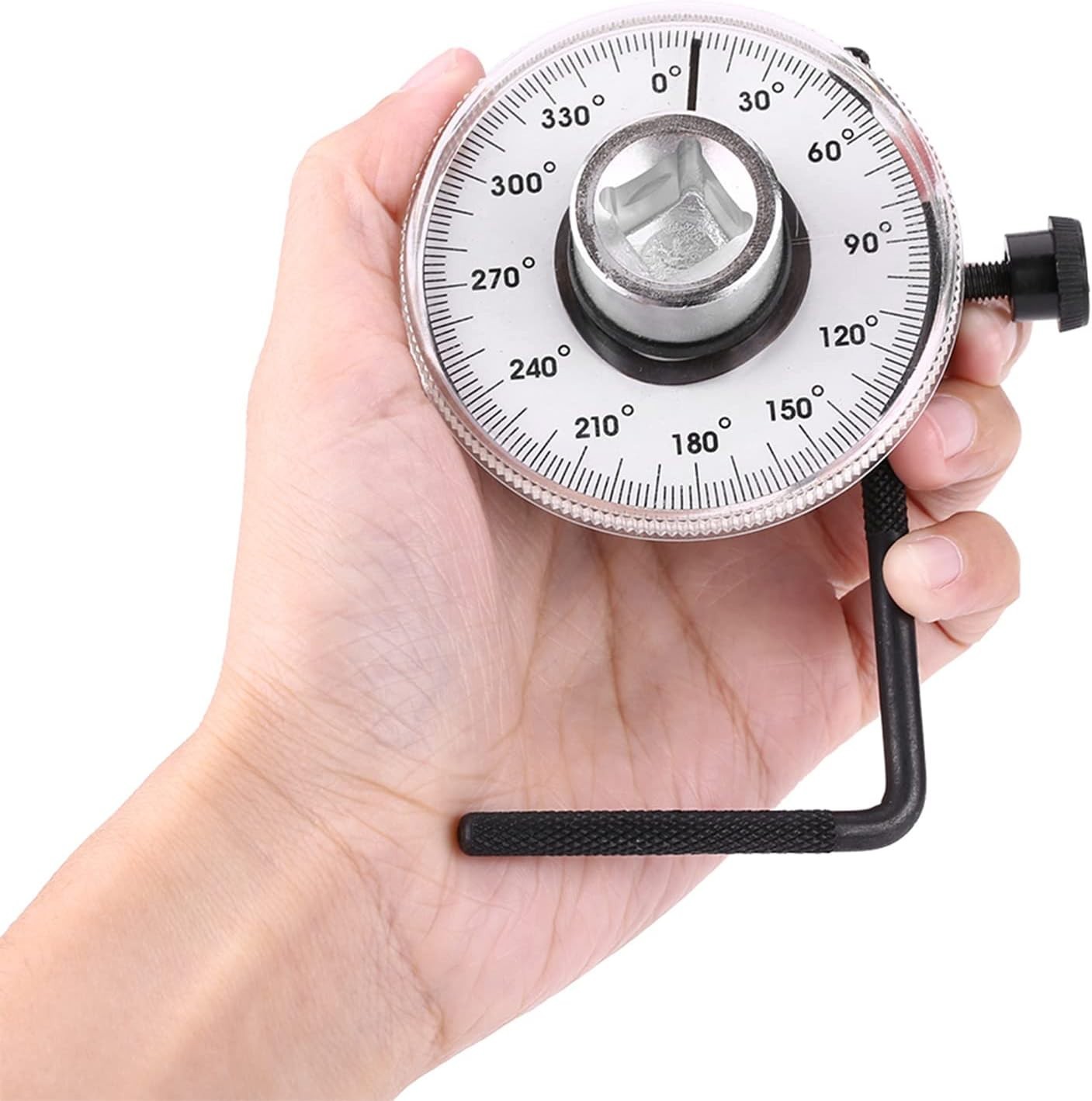 1/2-Inch Drive Torque Angle Gauge Adjustable 360 Degree Wrench