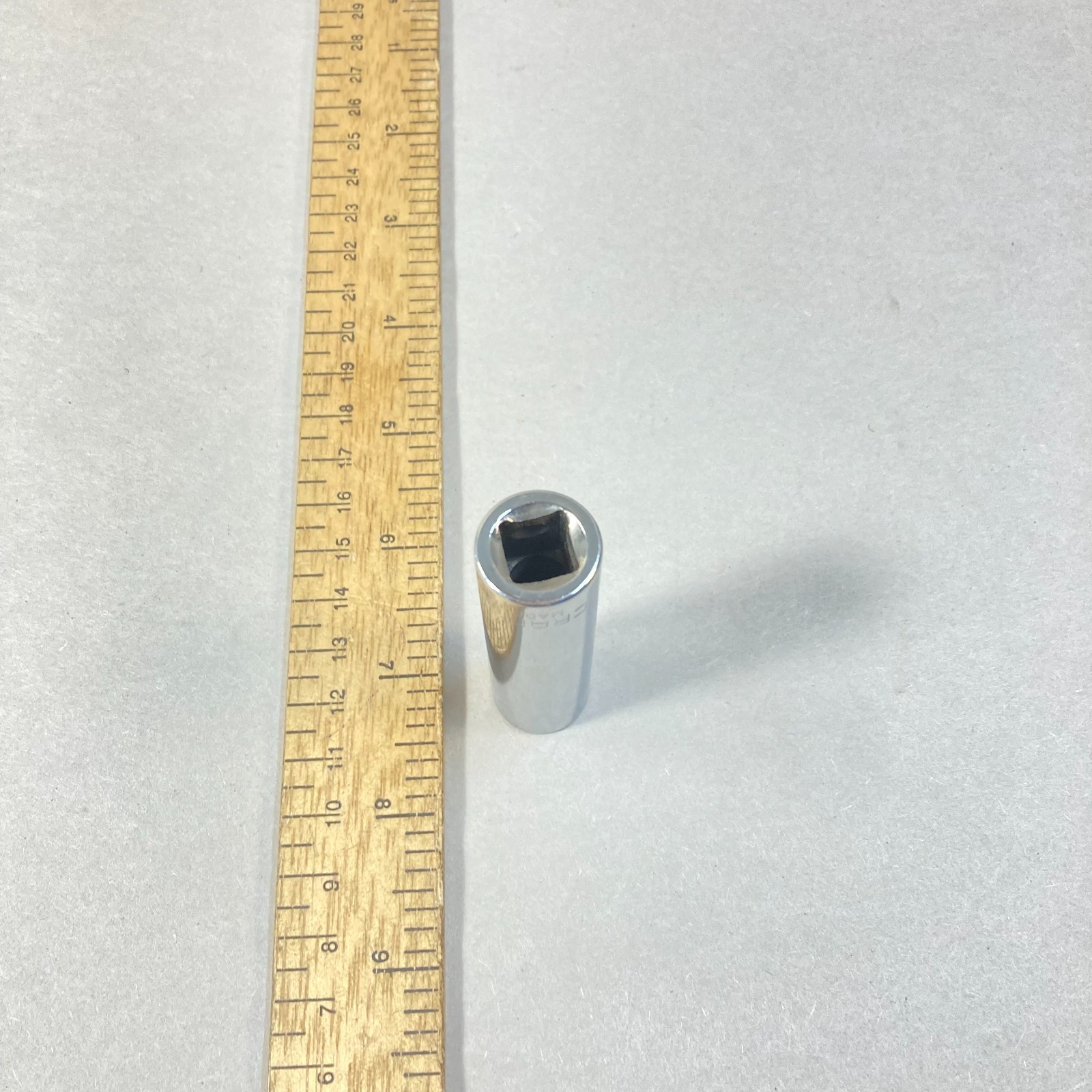 Craftsman 1/2″ Socket Deep Well 3/8″ Drive 12 Point SAE -G- #43312 USA