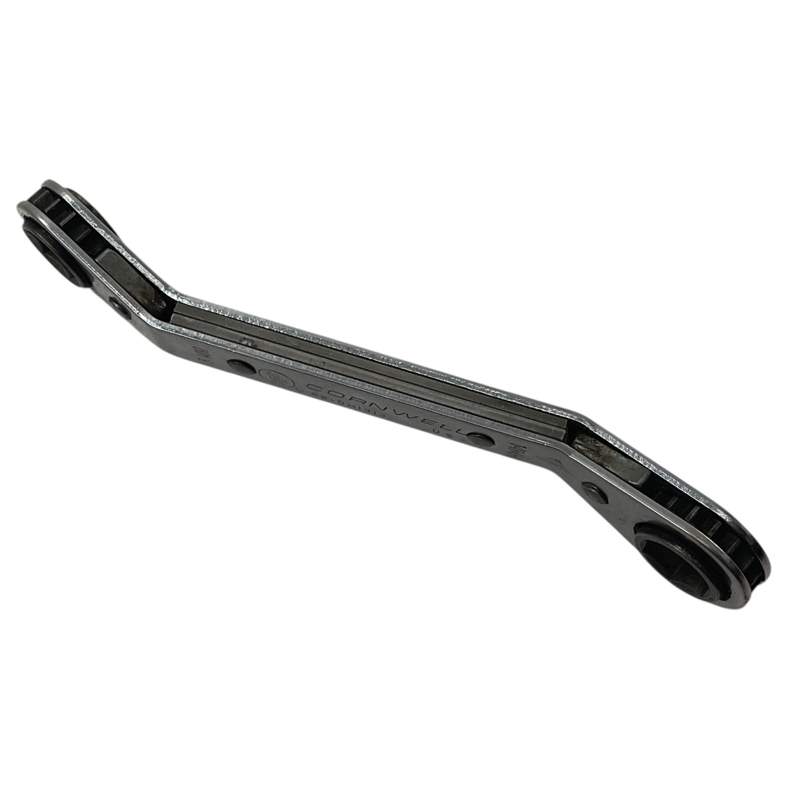 Cornwell Ratcheting Box Wrench 13mm 14mm RBOM1314 Sold As Pictured Mechanic Tool