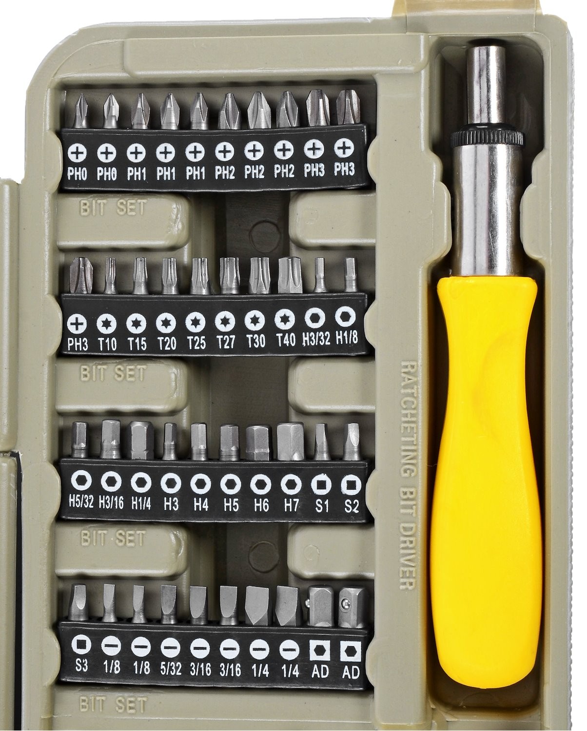 JEGS 80427 123-Piece Tool Set with Carry Case
