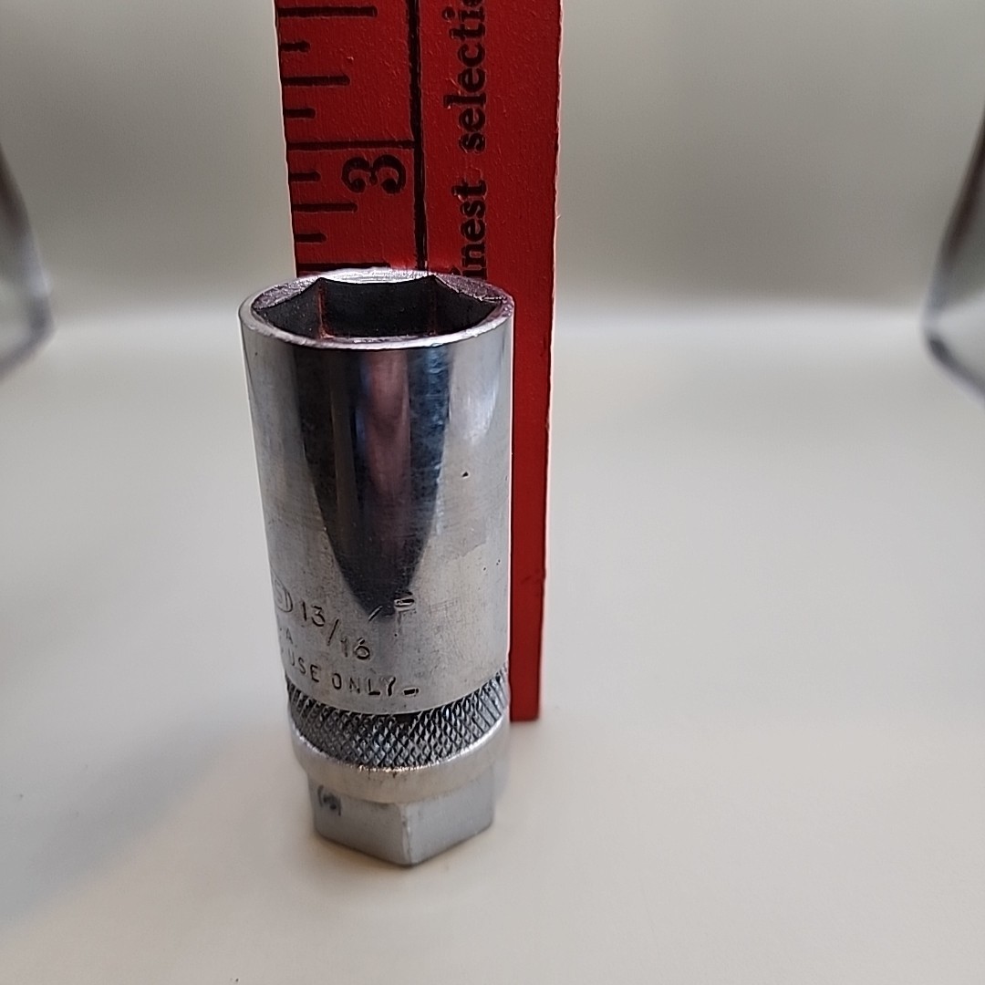 Vintage Tru-Test Tools 13/16″ 6 Point Spark Plug Socket Model T1727
