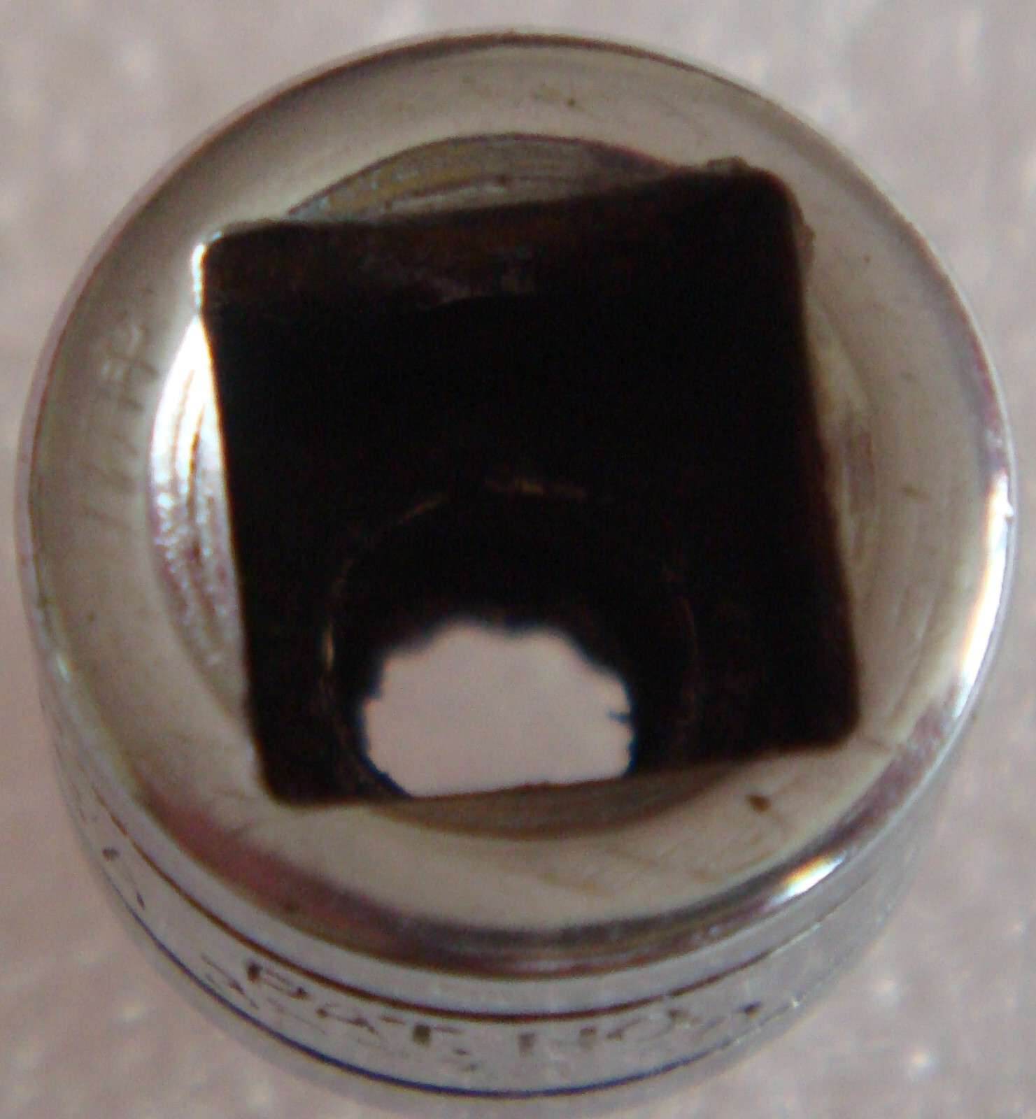 Snap-on 3/8″ Drive 12-Point 1/4″ F081 Shallow Socket Made in USA