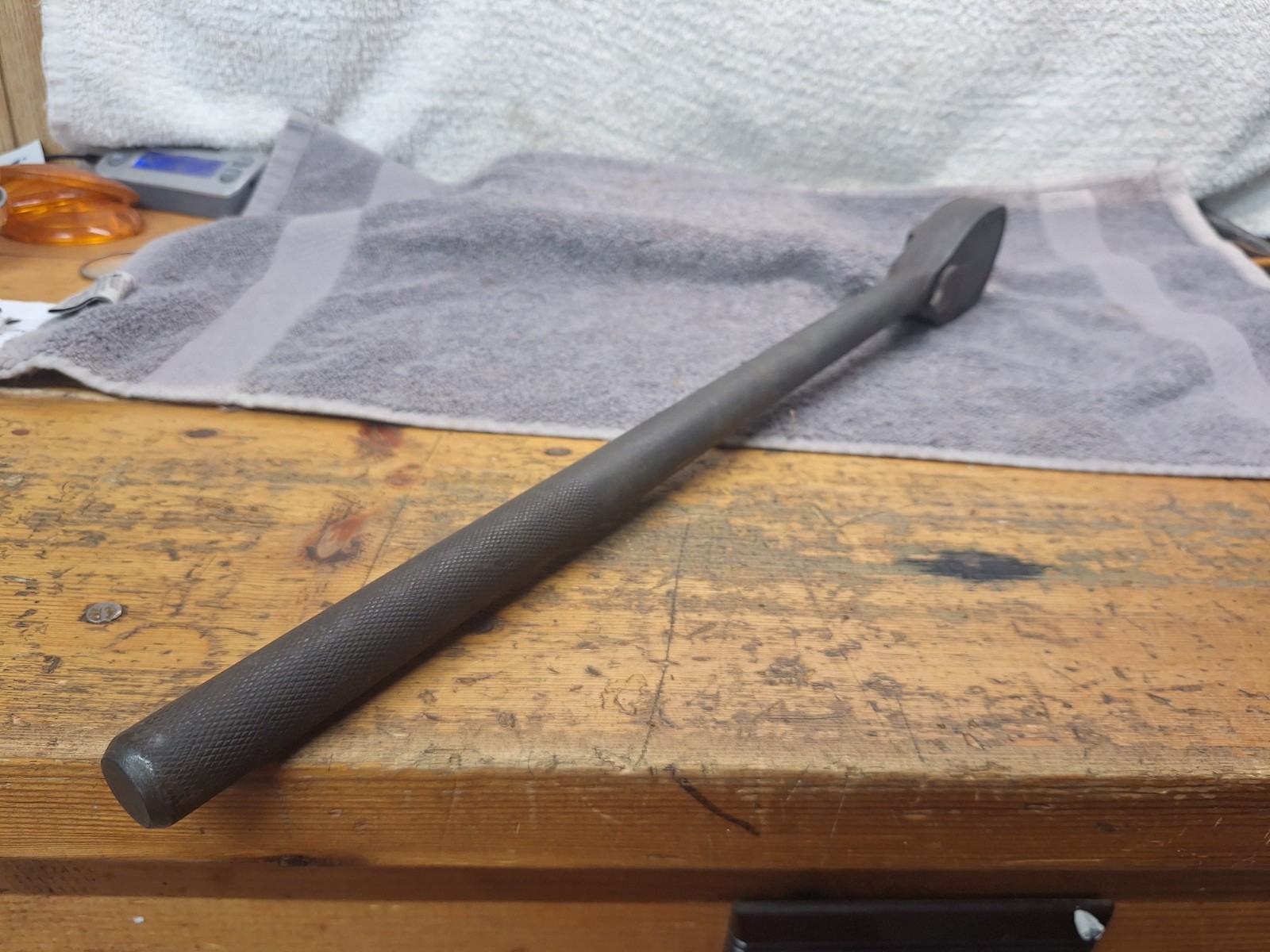 Vintage Wright 3/4″ Ratchet Wrench N-320 Made In USA 21″