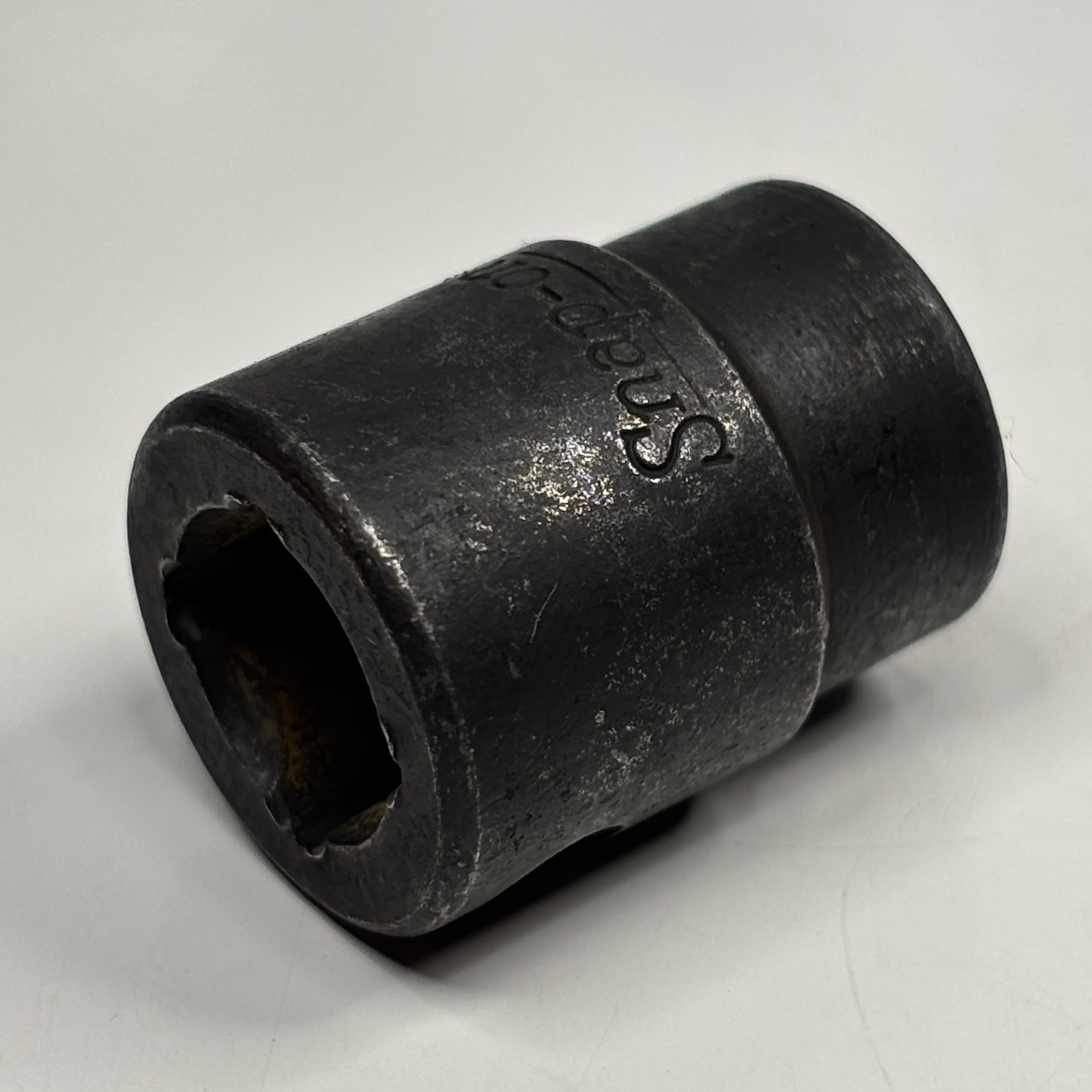 Snap On Tools IMF140 3/8 Dr 6Pt SAE 7/16 Flank Dr Shallow Impact Socket USA 1991