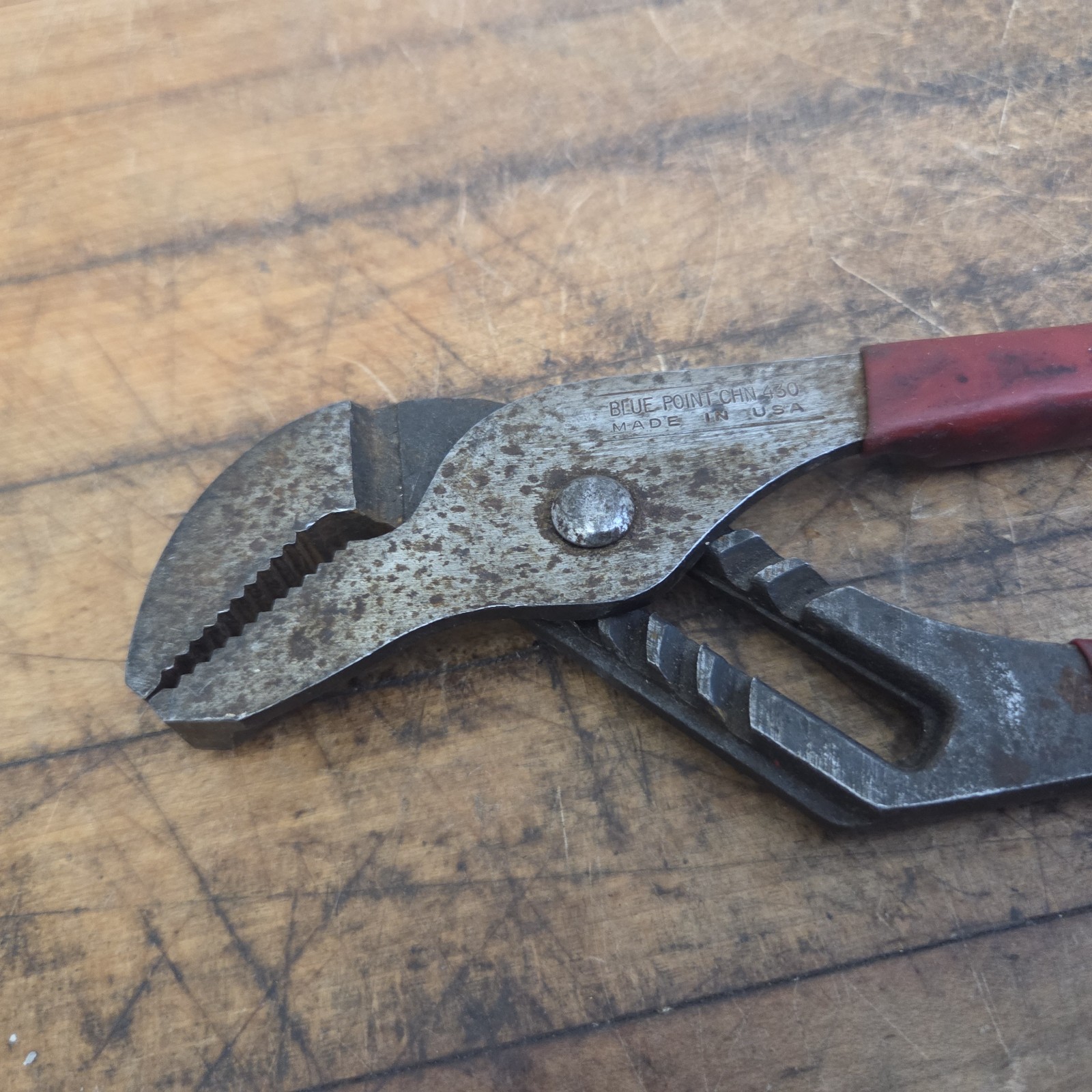 Blue Point Tools CHN430 10″ Tongue in Groove Pliers Used