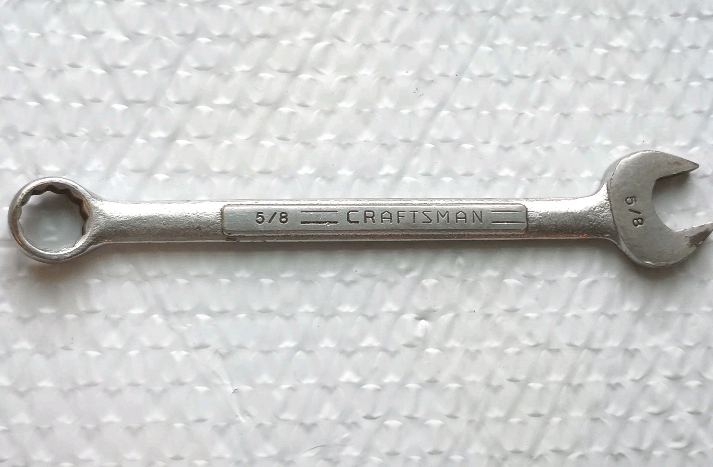 CRAFTSMAN TOOLS USA V, 5/8″ COMBINATION WRENCH, 7.75″ LONG, 12 POINT.