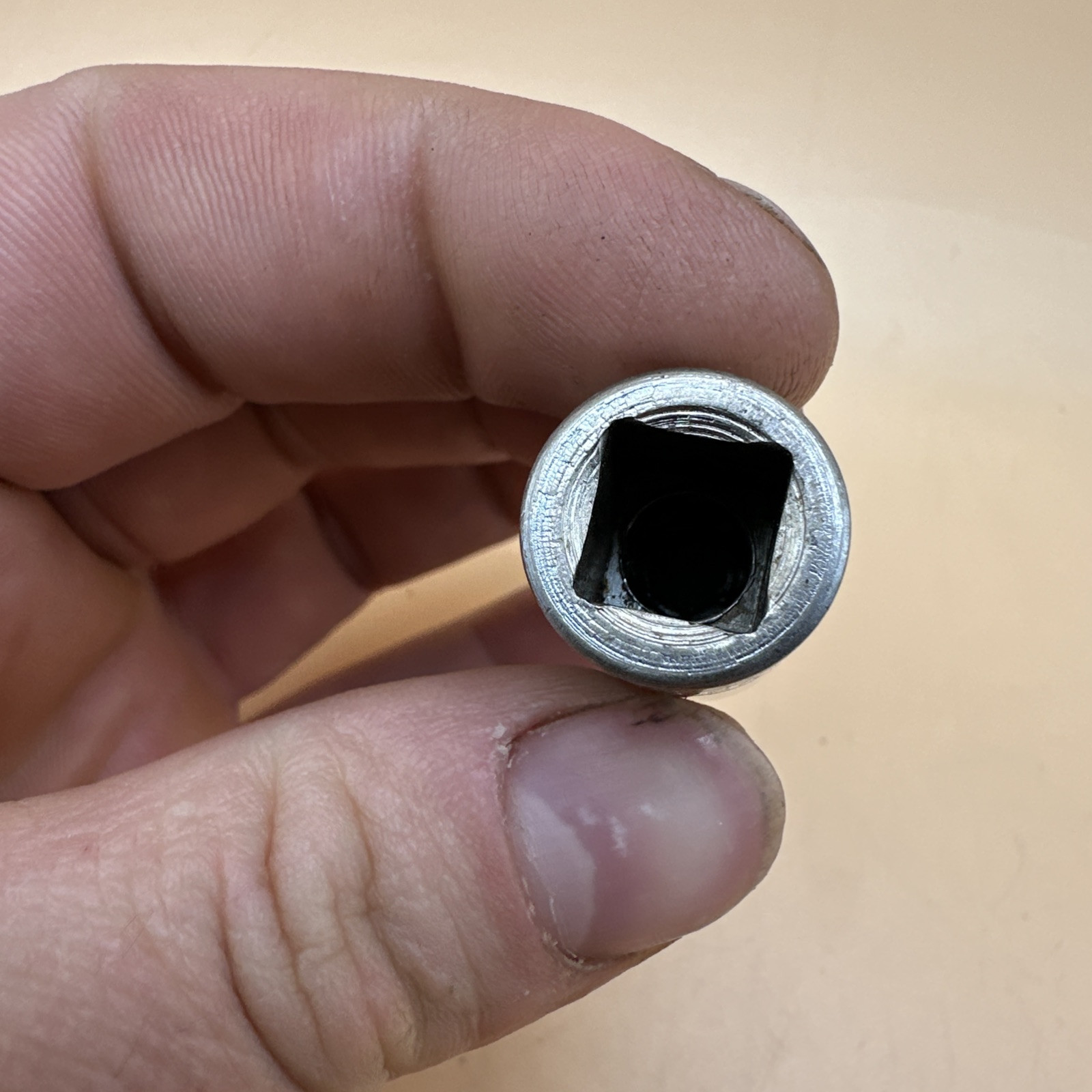 Vintage Snap-on FTSM6 3/8 Drive 6mm Metric Triple Square Socket