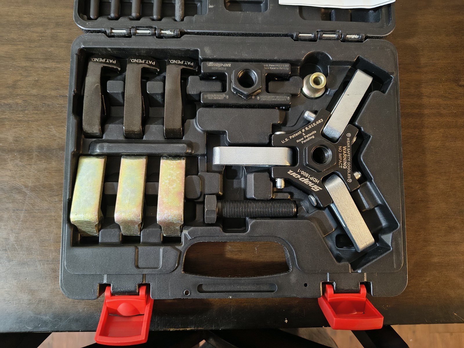 Snapon Tools Hdp1800 Harmonic Balancer Removal Tool Kit