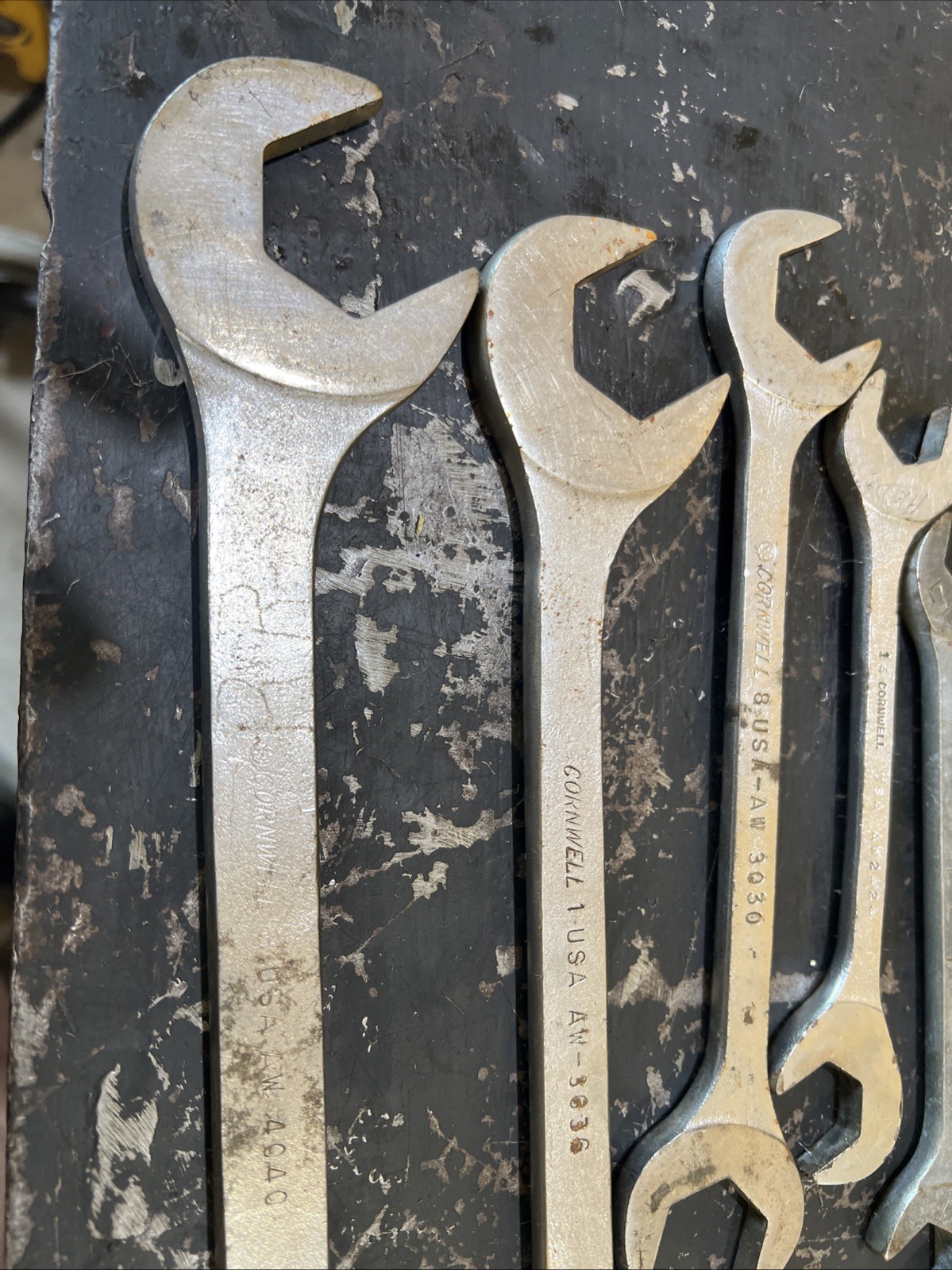 Cornwell USA Made SAE Four Way Angle Wrench Set 5/16-1 1/4 11 Pieces