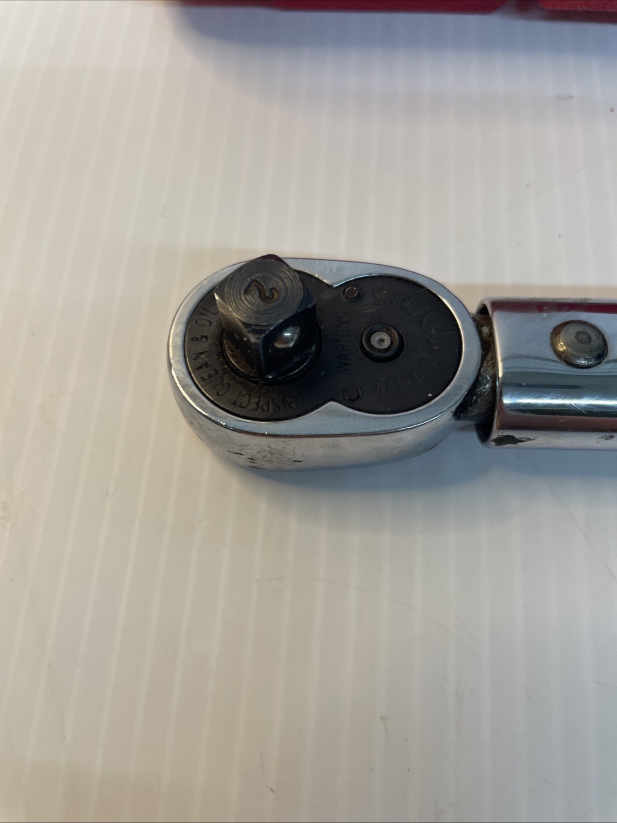 Snap on Qjr284d 3/8 Drive 1000 Pounds/inch Torque Wrench With Case – Pre Owned