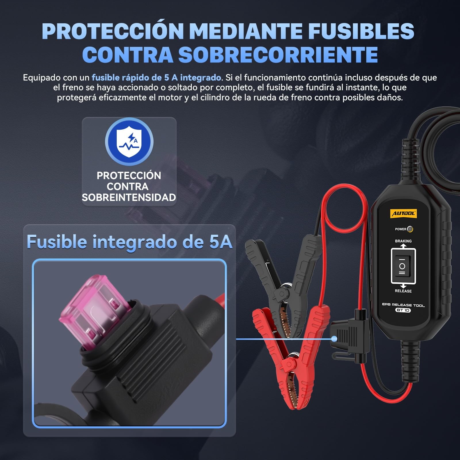 Electronic Parking Brake Tool for Emergency Release & Reset Control