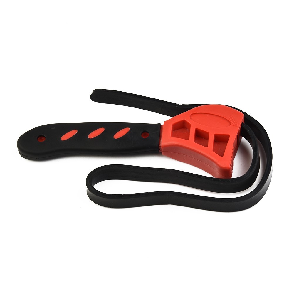 Bottle Opener Repair Tool Wrench Tool Adjustable Rubber Strap Hand Tools