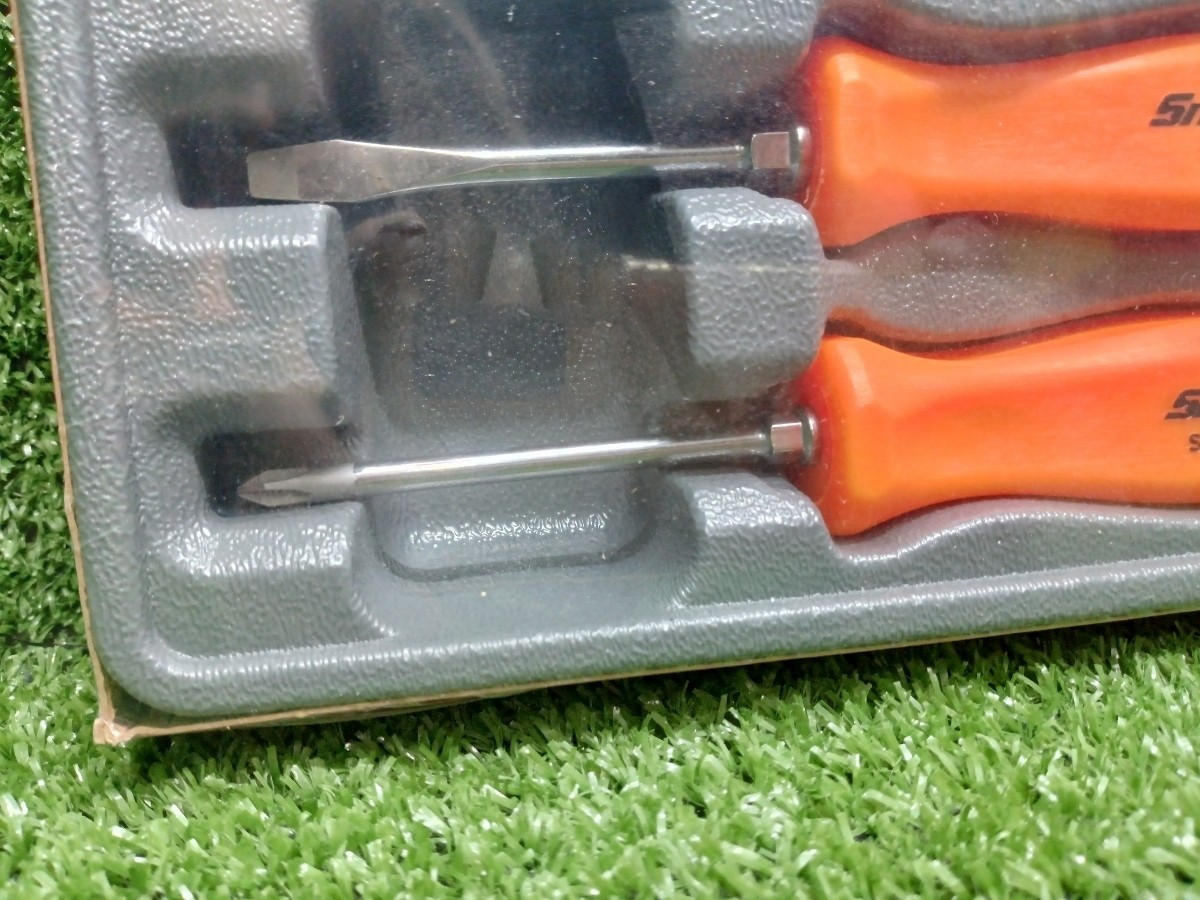 Snap On SDDX70AO 7-piece screwdriver set orange Brand New from japan