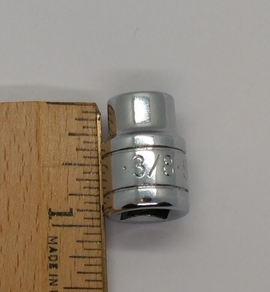 SK 3/8″ Drive 6 Point 3/8in. Shallow SAE Socket 45112 Big Letters USA S336