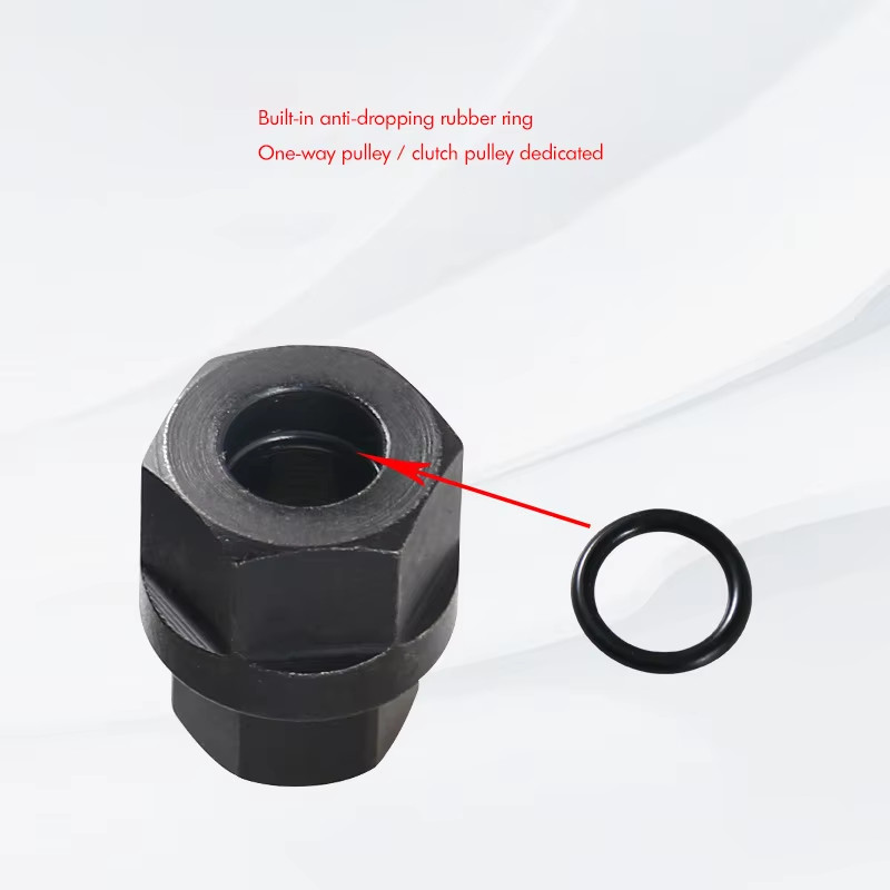 2PCS Pulley Removal Tool 33 Spline Hexagon Alternator Clutch Free Wheel For Car